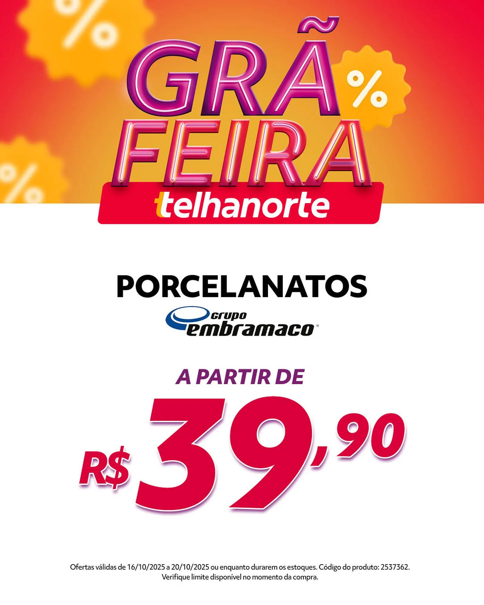 Encarte de Catálogo Telhanorte 17 de outubro até 31 de outubro 2025 - Pagina 2