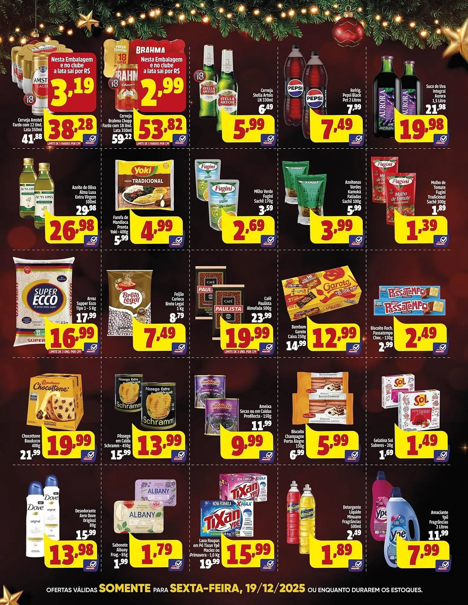 Encarte de Folheto Supermercado Paraná 19 de dezembro até 19 de dezembro 2025 - Pagina 2