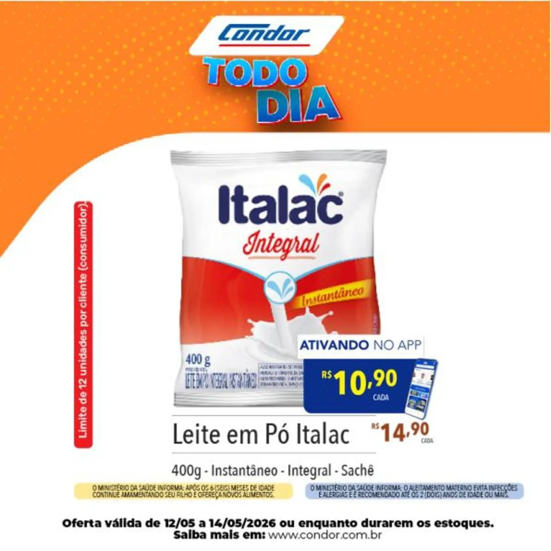 Encarte de Catálogo Supermercados Condor 12 de maio até 14 de maio 2026 - Pagina 8
