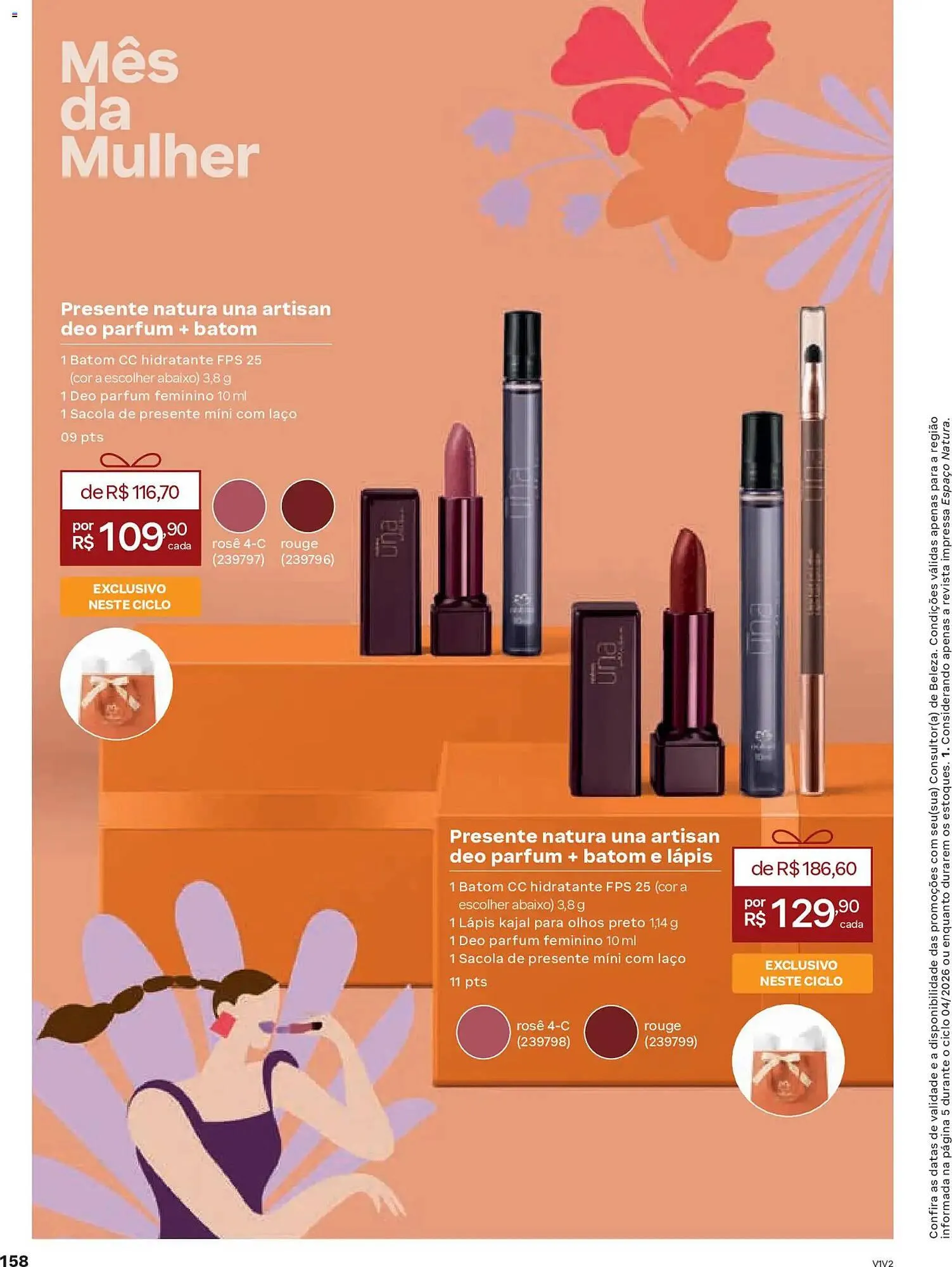 Encarte de Catálogo Natura 19 de fevereiro até 12 de março 2026 - Pagina 158