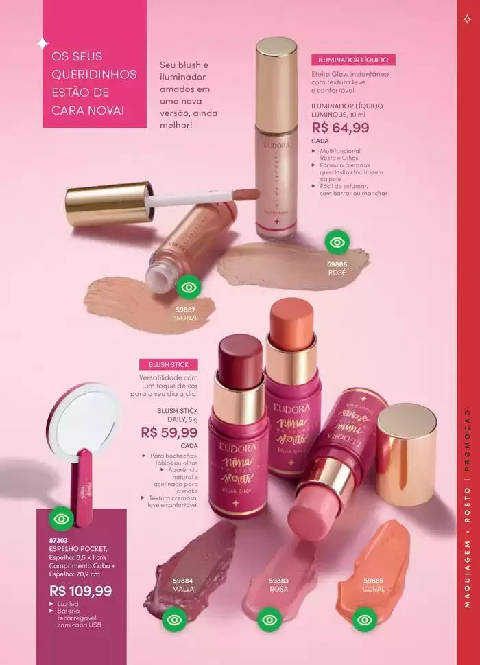 Encarte de Eudora Ciclo 05 12 de março até 12 de abril 2025 - Pagina 73