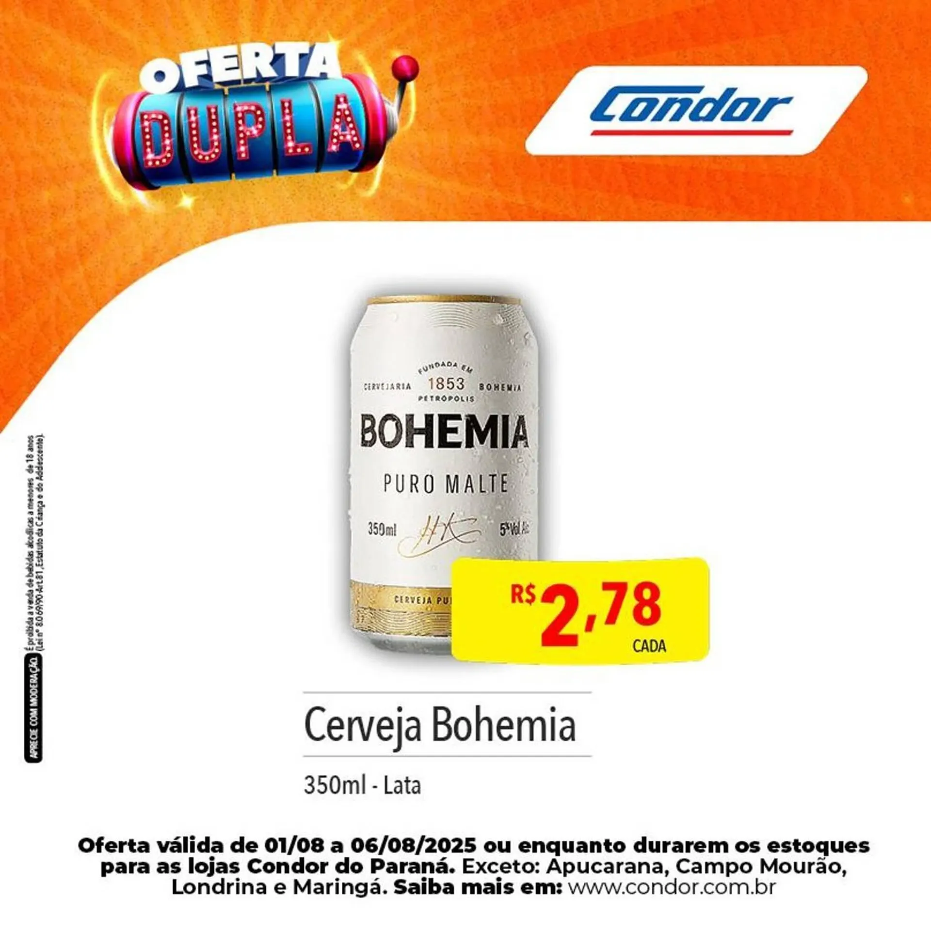 Encarte de Catálogo Supermercados Condor 4 de agosto até 6 de agosto 2025 - Pagina 3