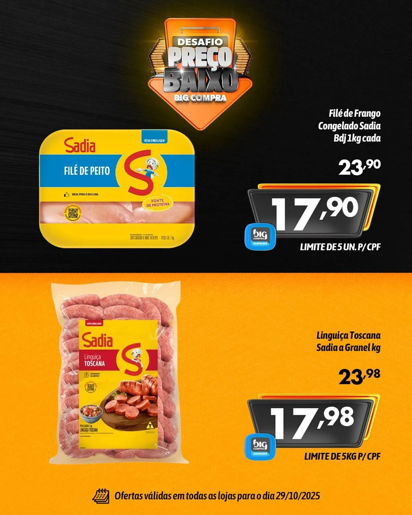 Encarte de Catálogo Supermercados Big Compra 29 de outubro até 2 de novembro 2025 - Pagina 8