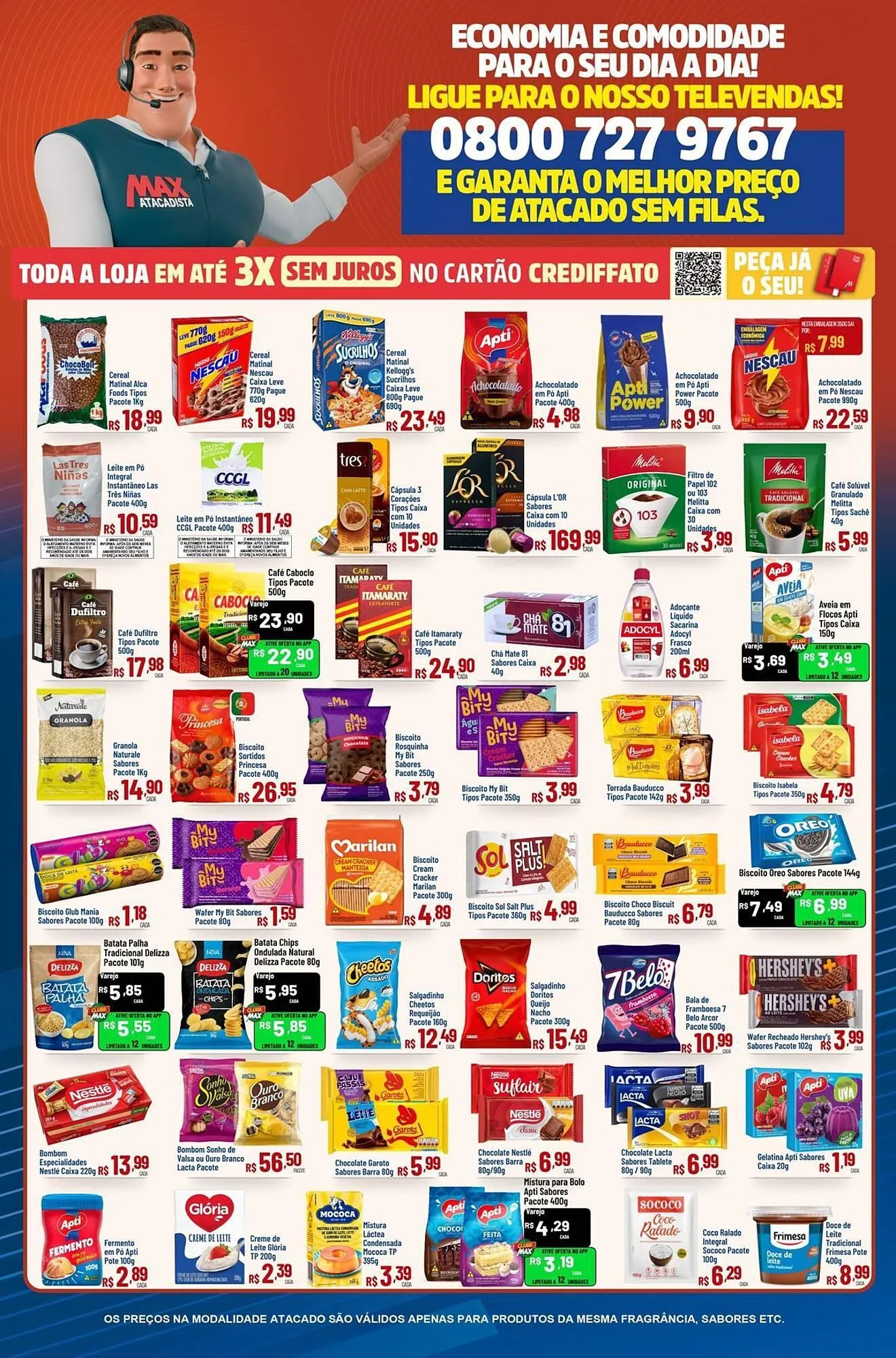 Encarte de Encarte Max Atacadista 1 de abril até 12 de abril 2026 - Pagina 3