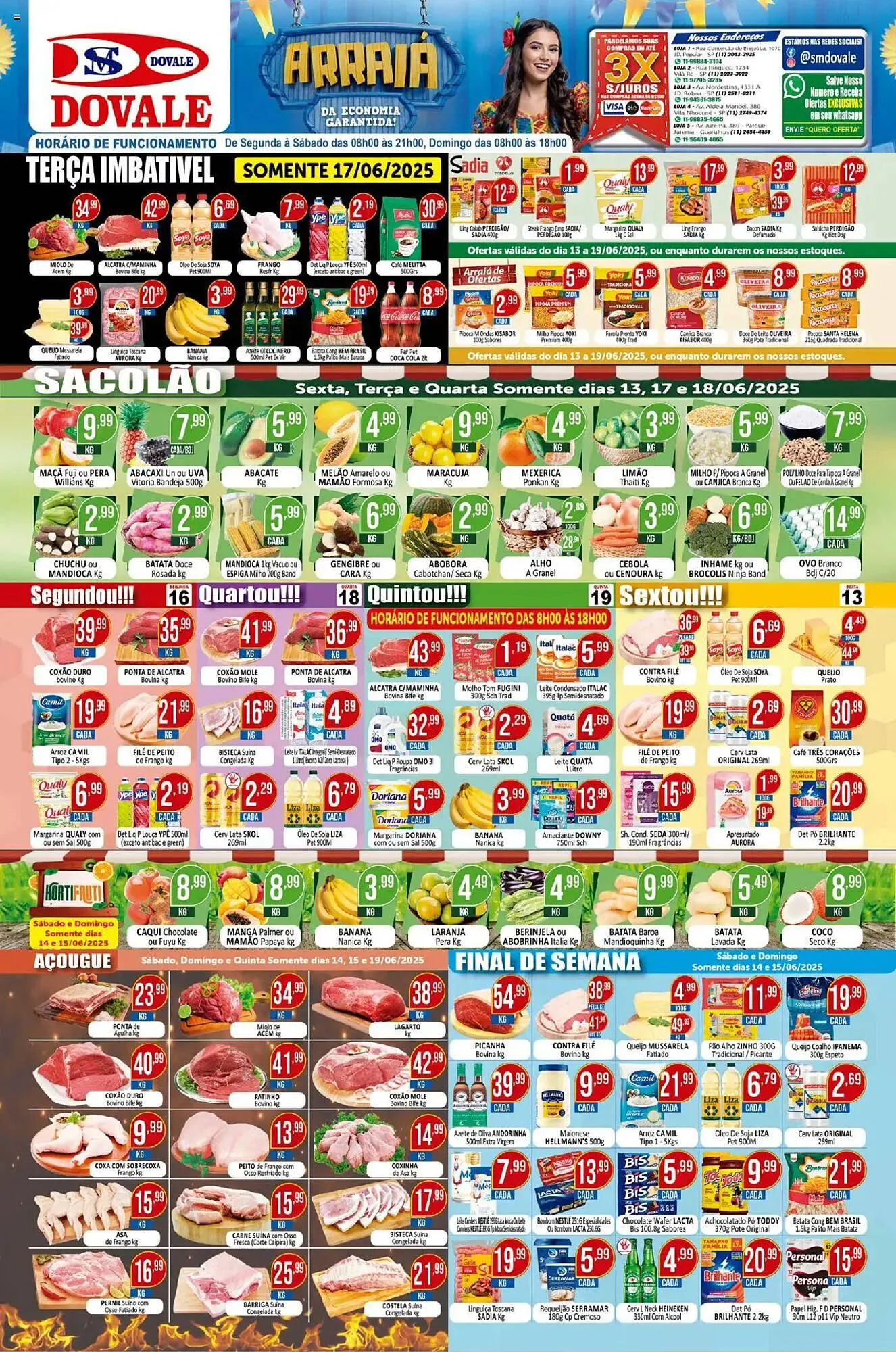 Encarte de Catálogo Dovale 13 de junho até 20 de junho 2025 - Pagina 1