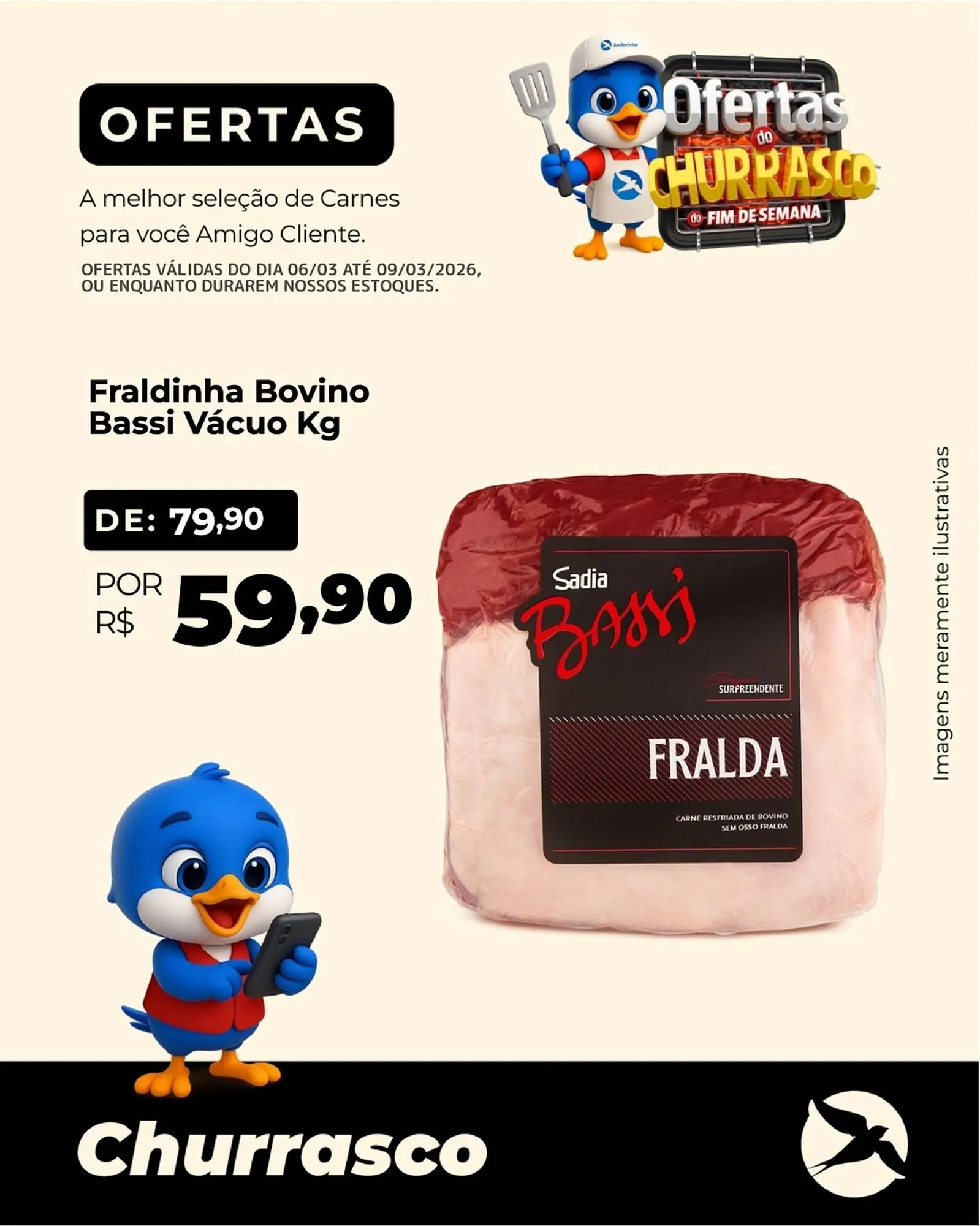 Encarte de Folheto Andorinha Hipermercado 6 de março até 9 de março 2026 - Pagina 2