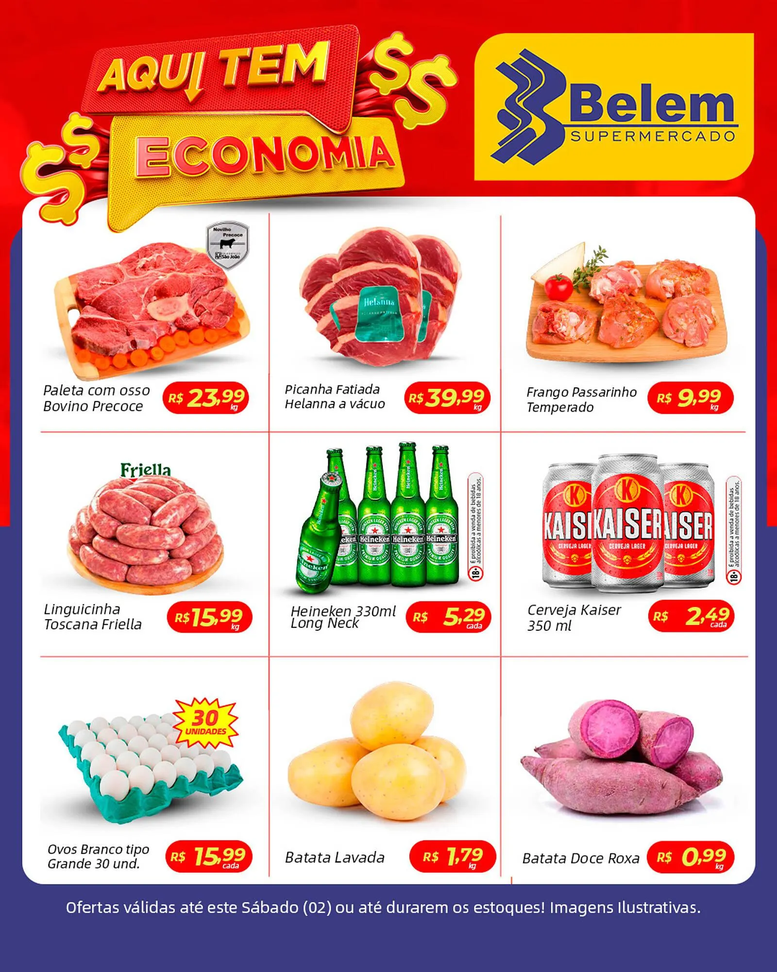 Encarte de Catálogo Belem Supermercados 28 de julho até 2 de agosto 2025 - Pagina 4