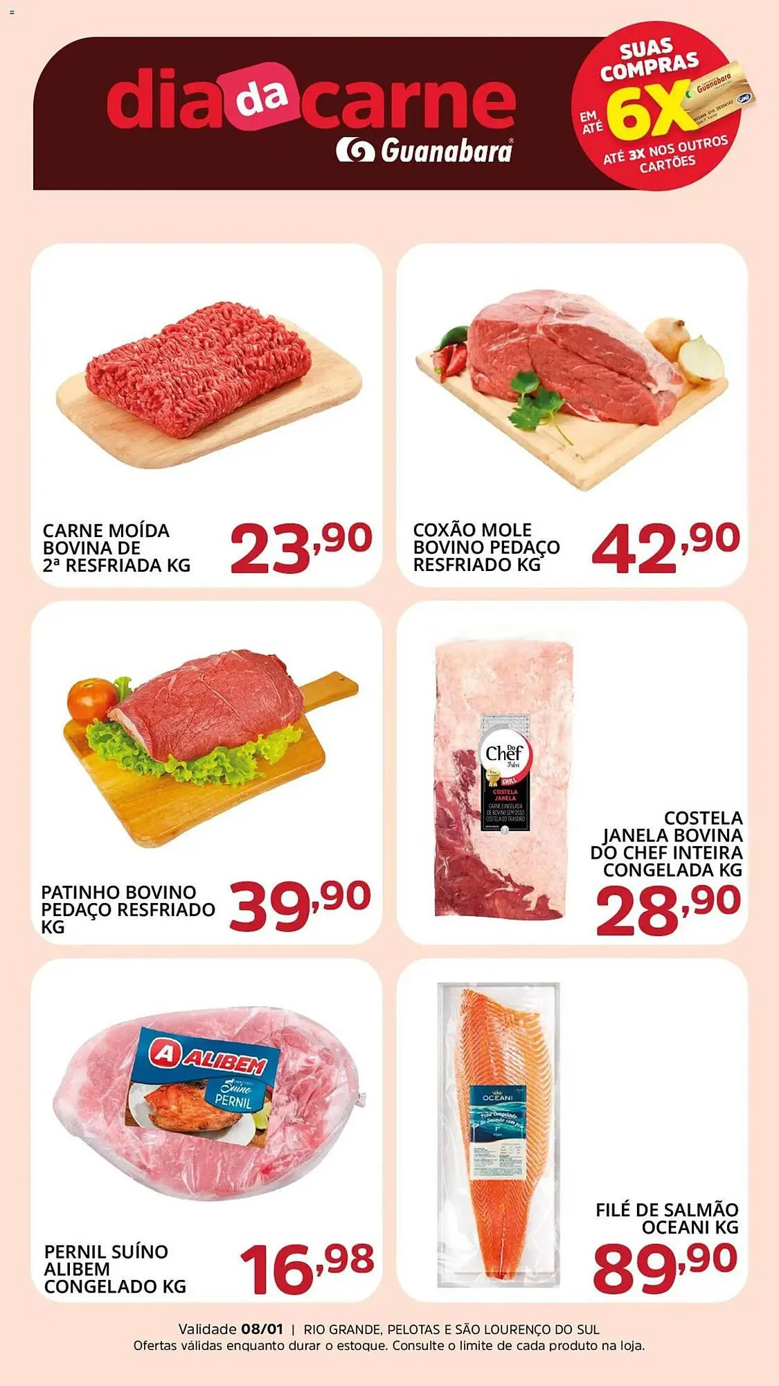 Encarte de Encarte Supermercados Guanabara 8 de janeiro até 8 de janeiro 2026 - Pagina 1