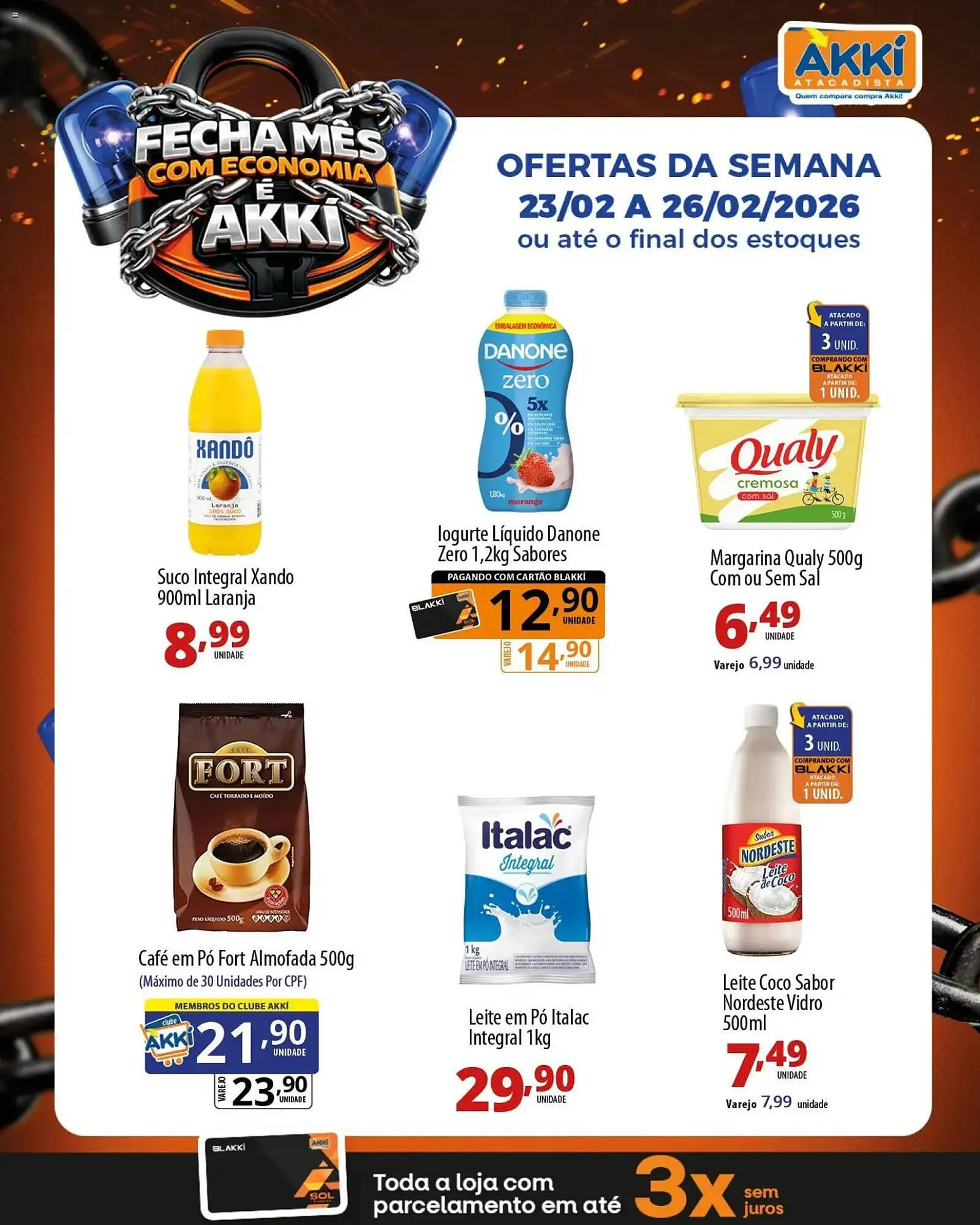 Encarte de Folheto Akki Atacadista 23 de fevereiro até 26 de fevereiro 2026 - Pagina 5