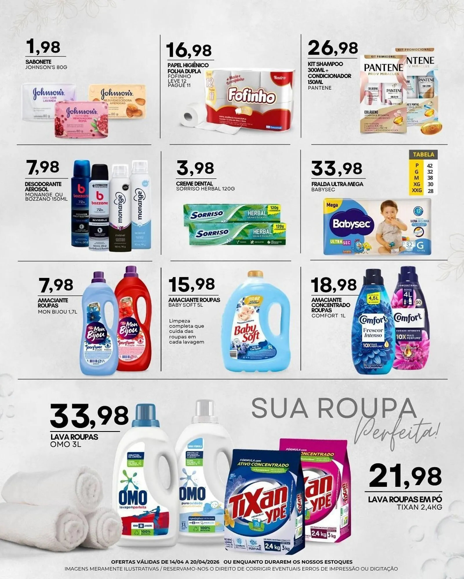 Encarte de Folheto Mercadão Atacadista 14 de abril até 20 de abril 2026 - Pagina 3