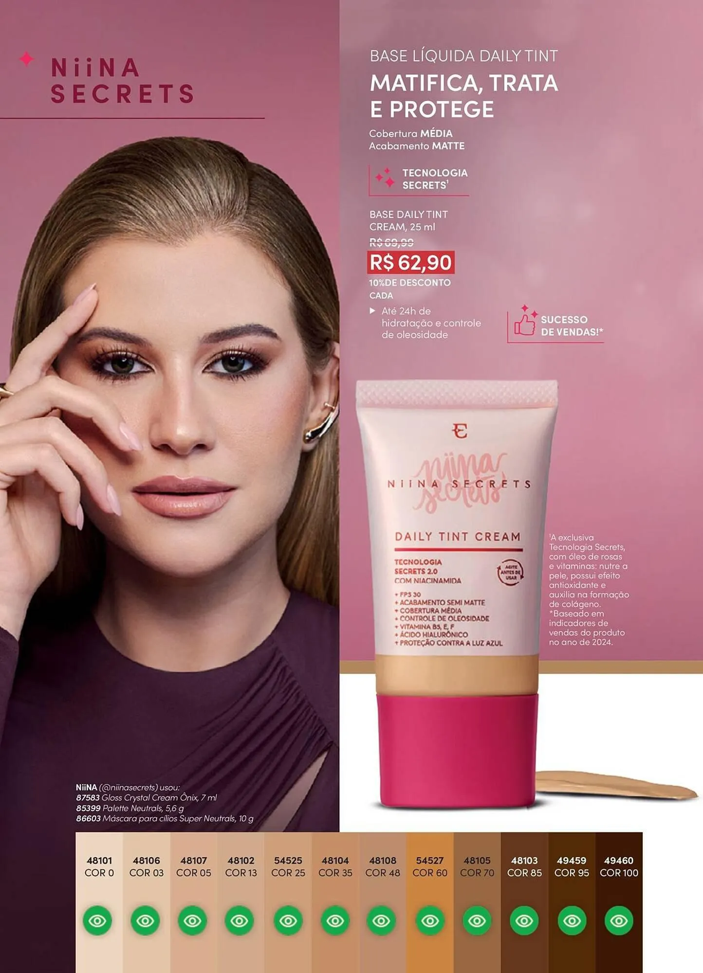 Encarte de Catálogo Eudora 8 de outubro até 8 de novembro 2025 - Pagina 104