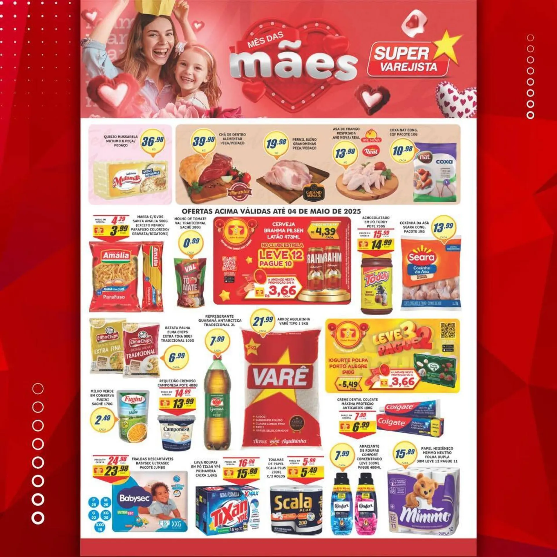 Encarte de Catálogo Super Varejista 1 de maio até 13 de maio 2025 - Pagina 1
