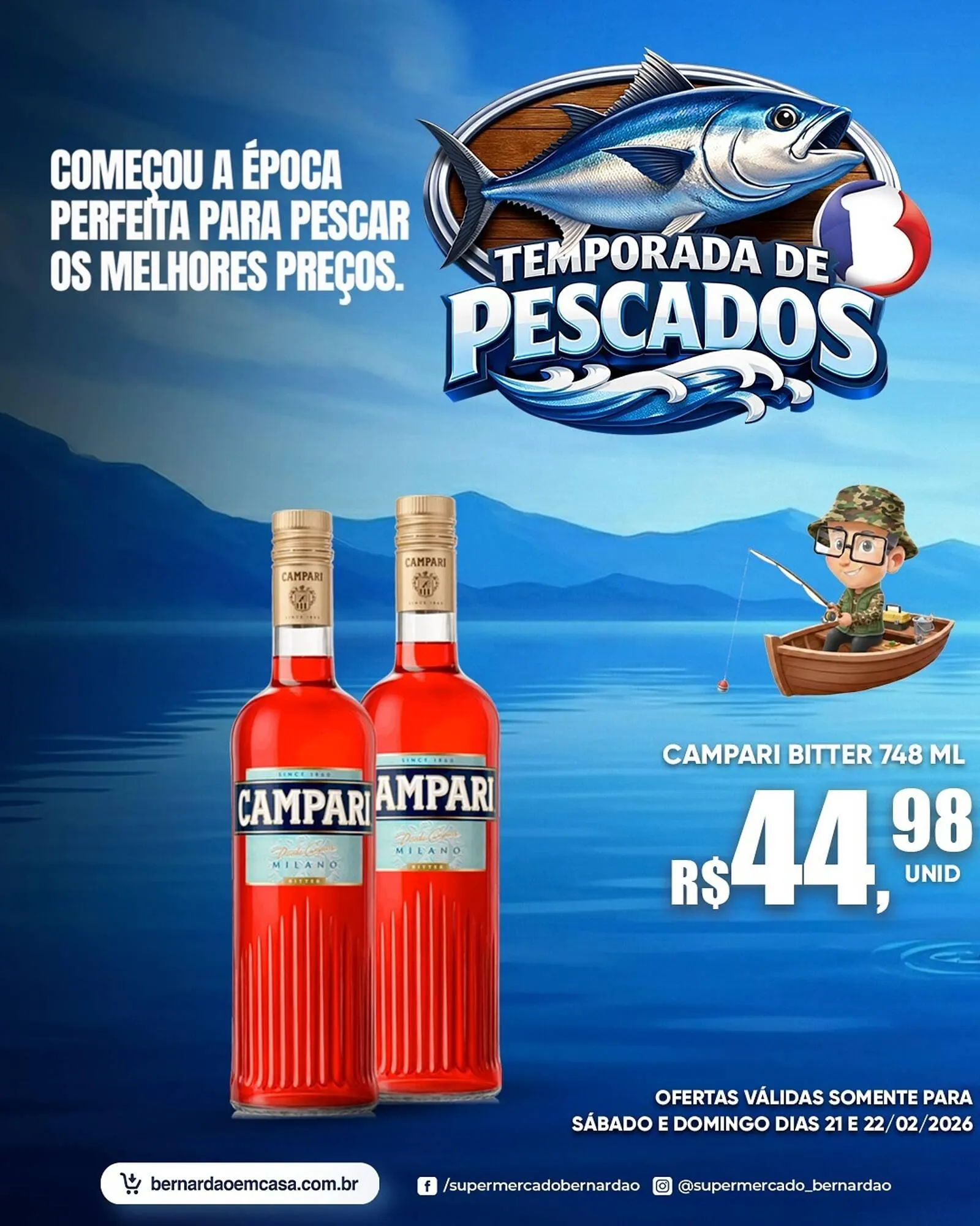 Encarte de Catálogo Supermercado Bernardão 21 de fevereiro até 22 de fevereiro 2026 - Pagina 5