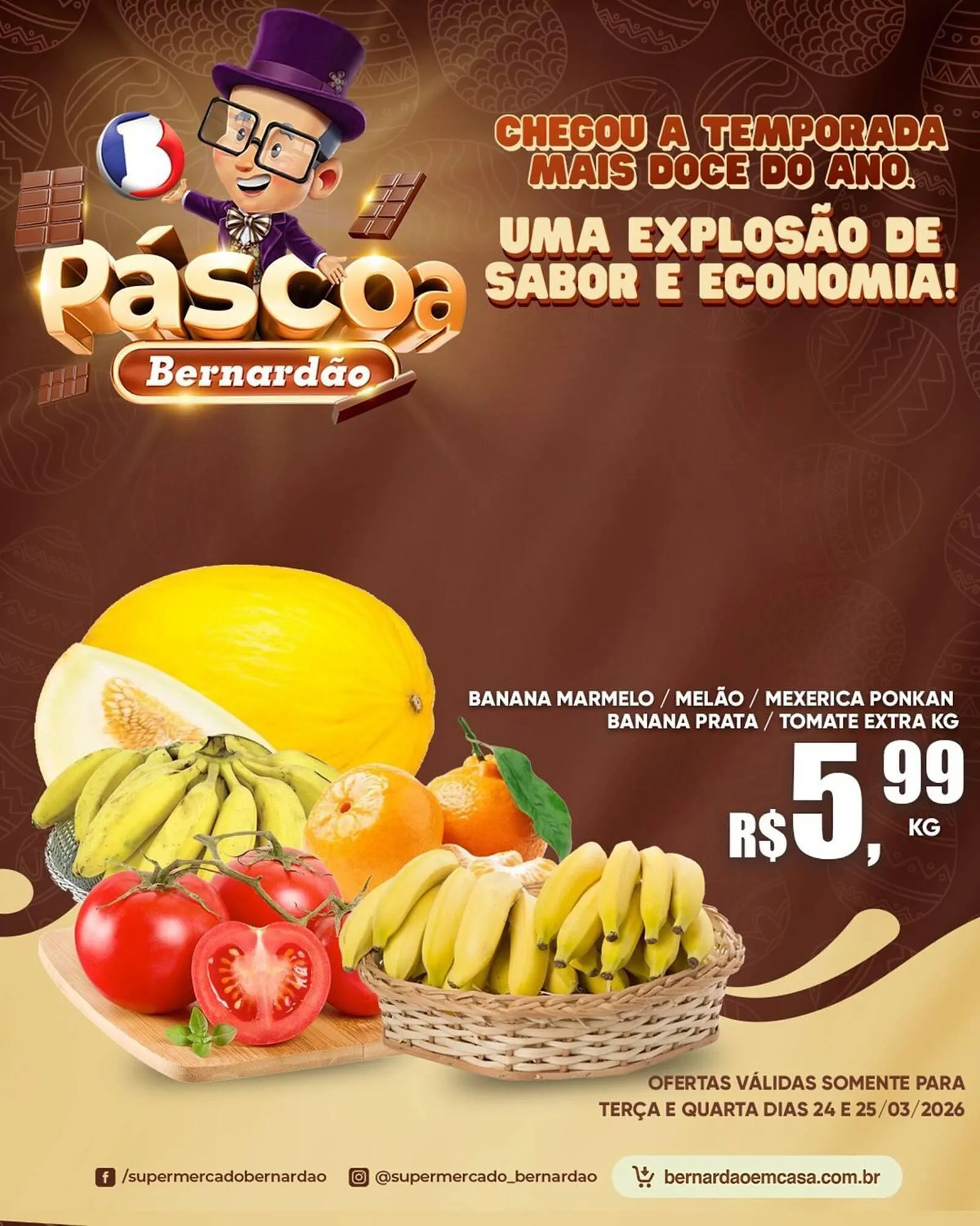 Encarte de Catálogo Supermercado Bernardão 24 de março até 25 de março 2026 - Pagina 7
