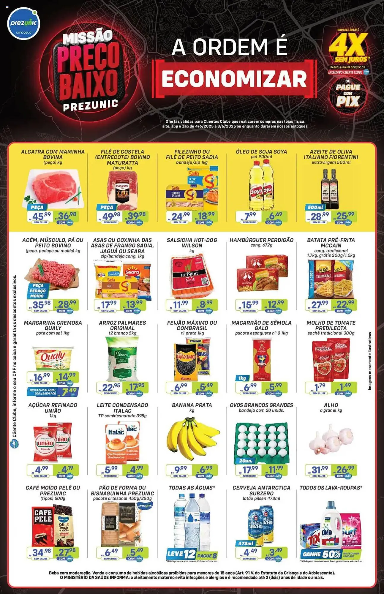 Encarte de Catálogo Prezunic 4 de junho até 9 de junho 2025 - Pagina 1