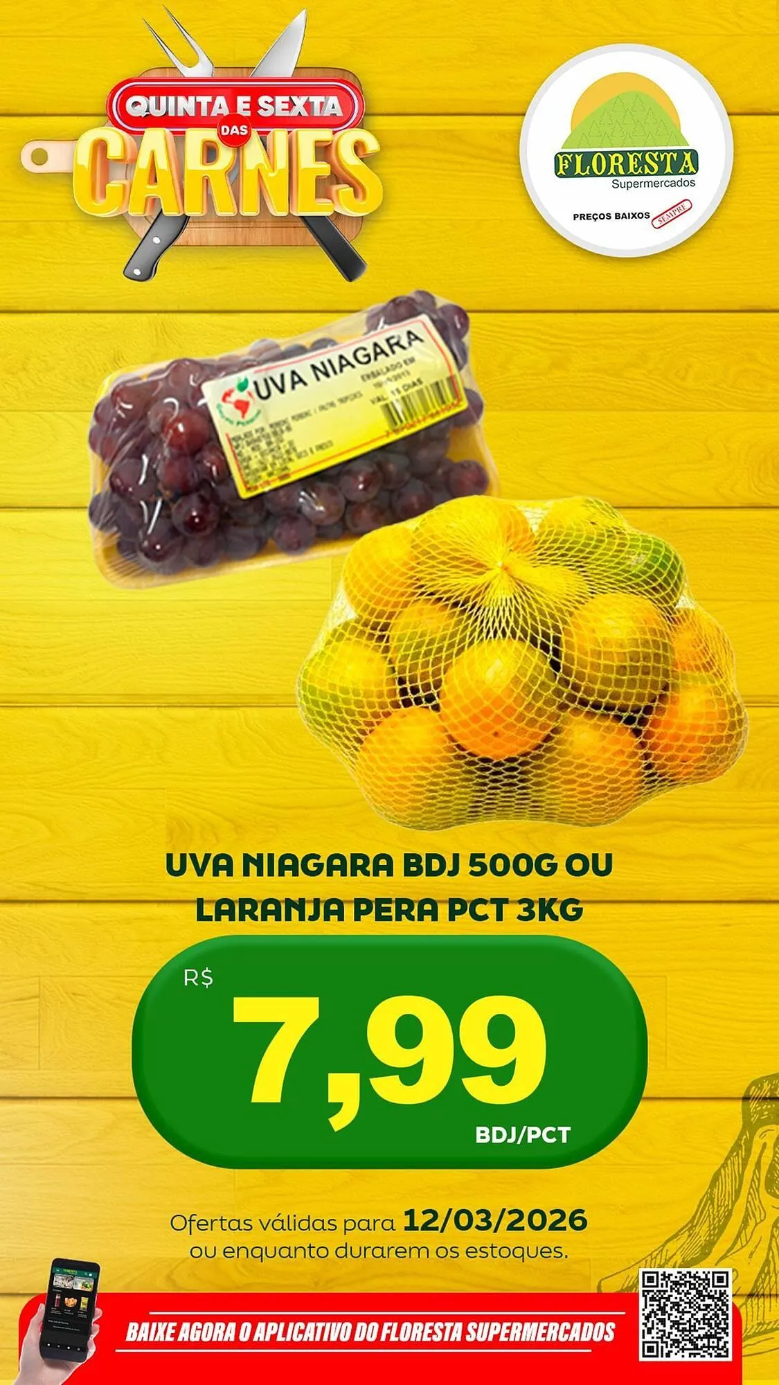 Encarte de Catálogo Floresta Supermercados 12 de março até 13 de março 2026 - Pagina 8