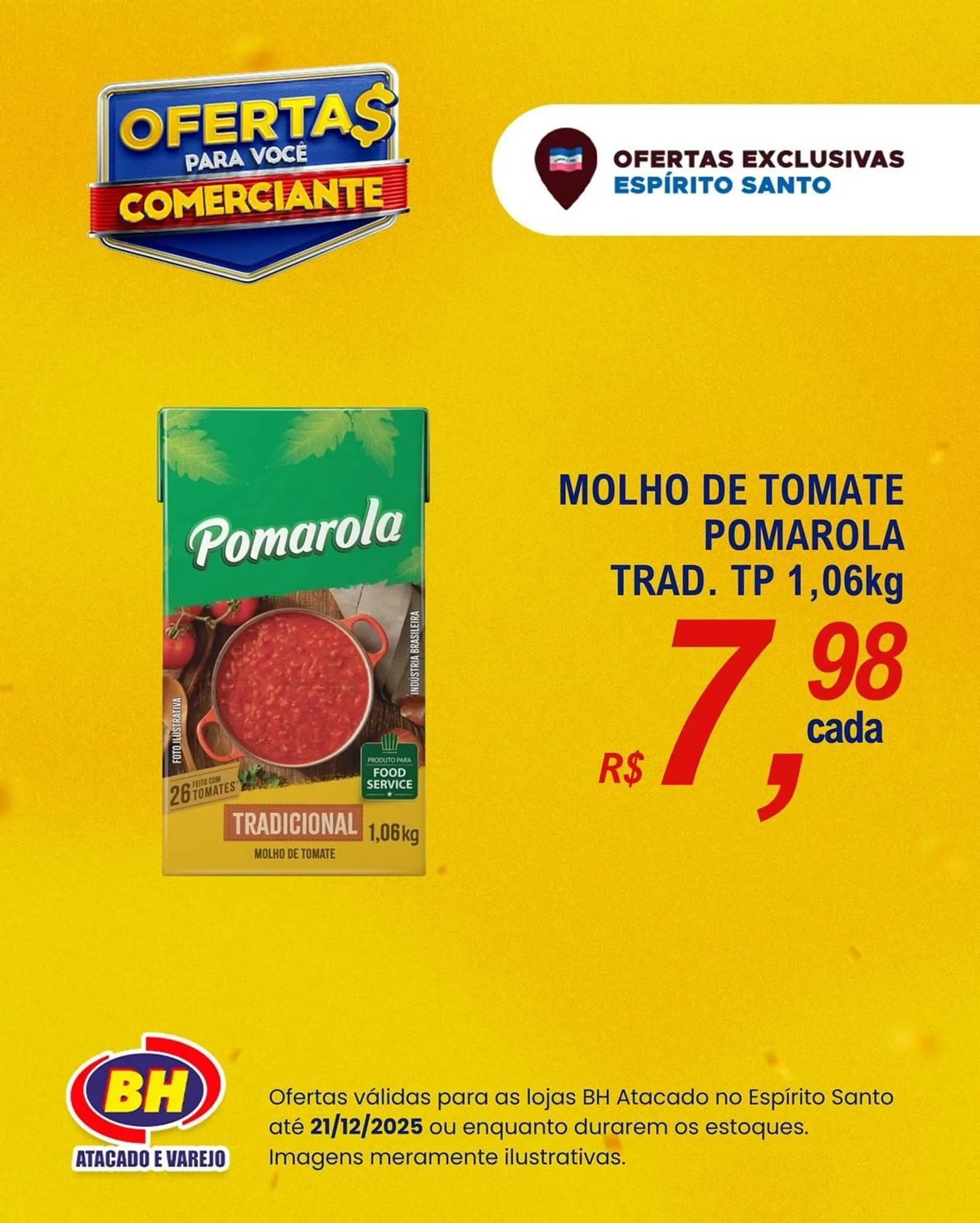 Encarte de Folheto Supermercados BH 17 de dezembro até 21 de dezembro 2025 - Pagina 1