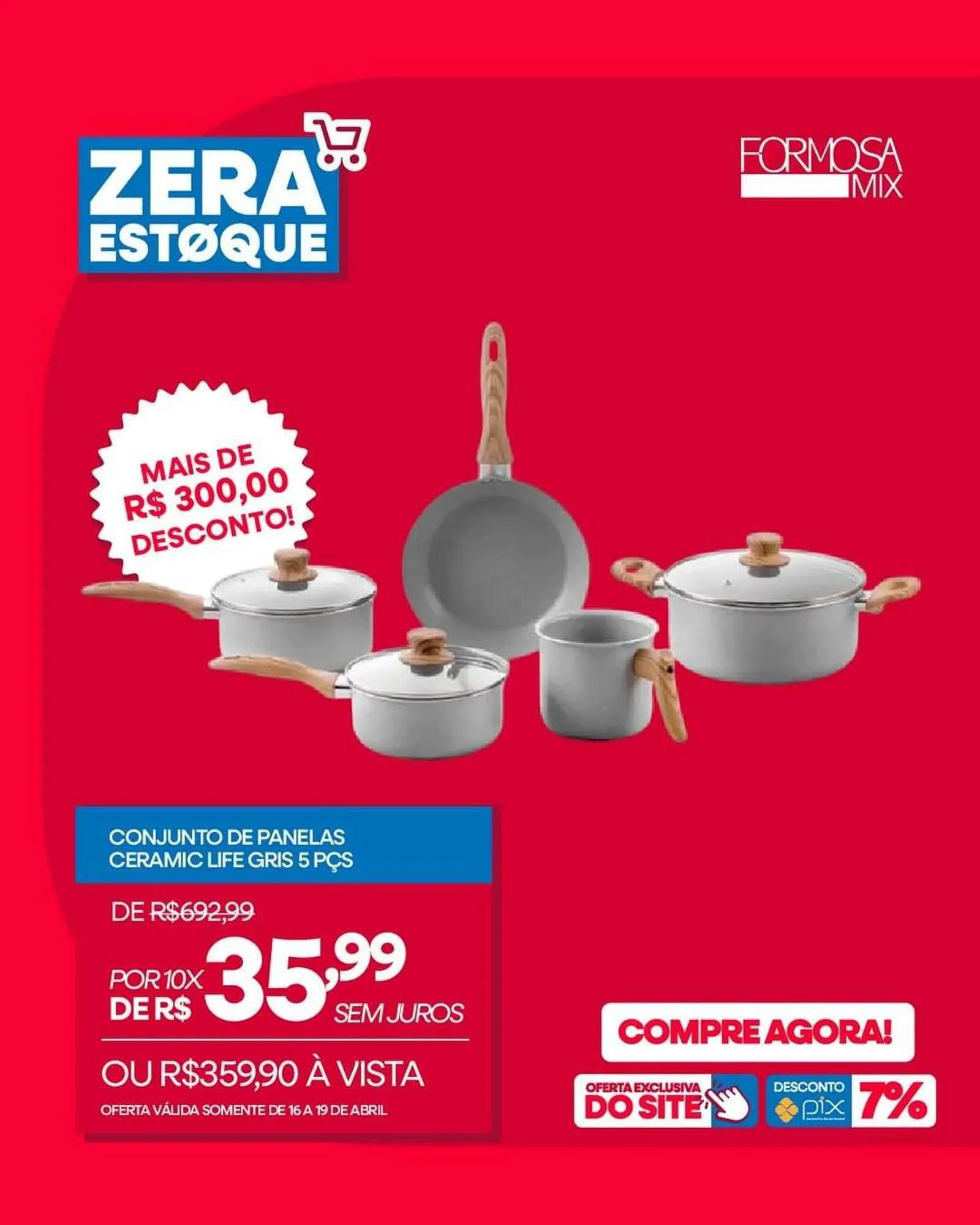 Encarte de Catálogo Grupo Formosa 16 de abril até 19 de abril 2026 - Pagina 1