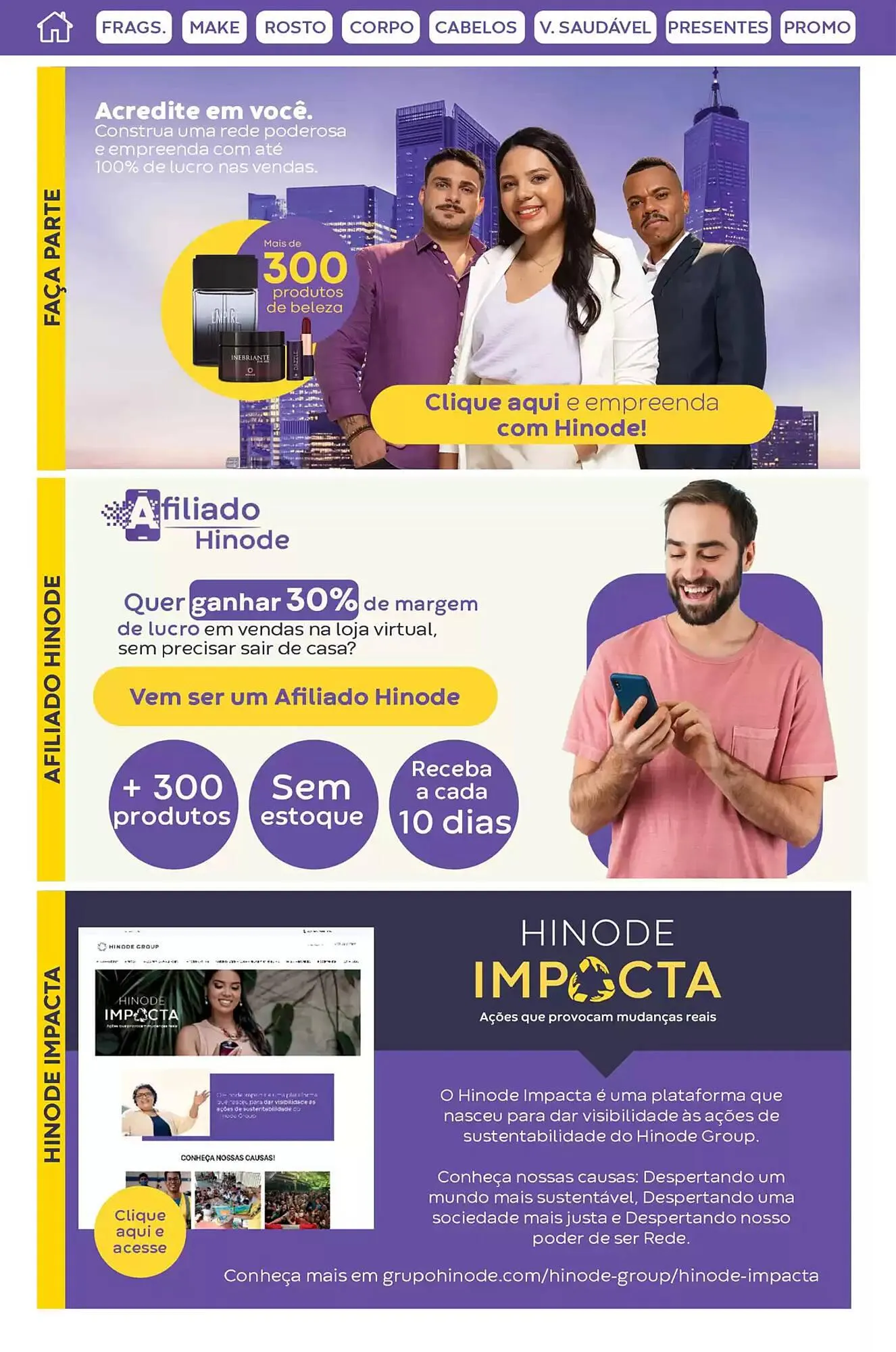 Encarte de Catálogo Hinode 1 de abril até 30 de abril 2025 - Pagina 12