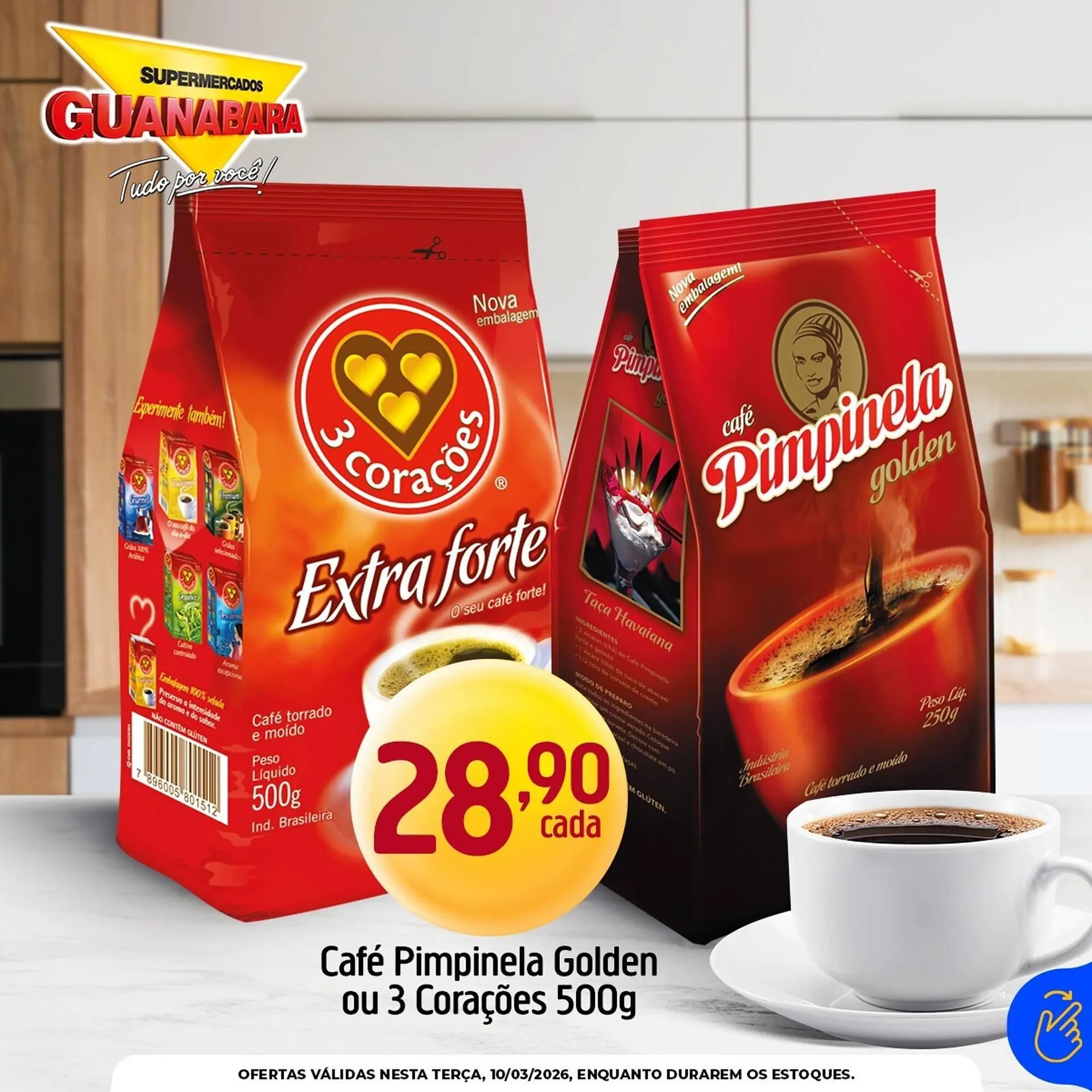 Encarte de Encarte Supermercados Guanabara 10 de março até 10 de março 2026 - Pagina 3
