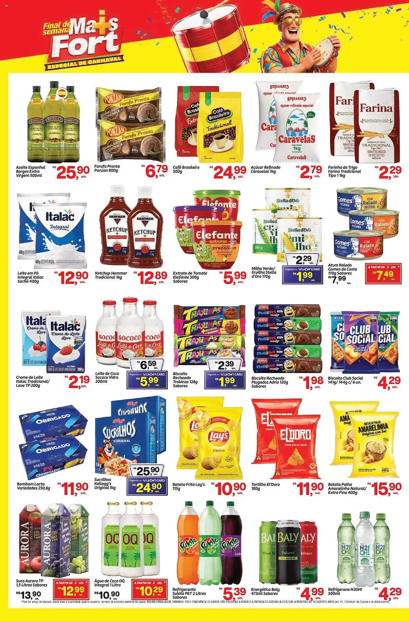 Encarte de Tabloide Fort Atacadista 13 de fevereiro até 15 de fevereiro 2026 - Pagina 2