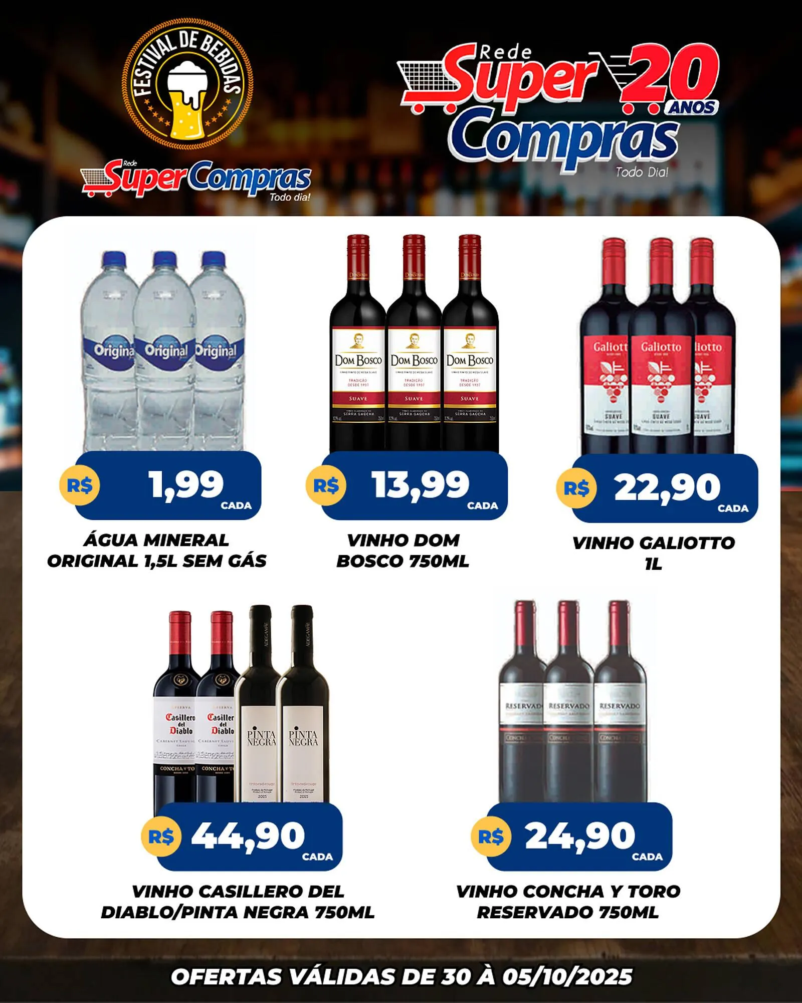 Encarte de Encarte Rede Super Compras 3 de outubro até 5 de outubro 2025 - Pagina 2