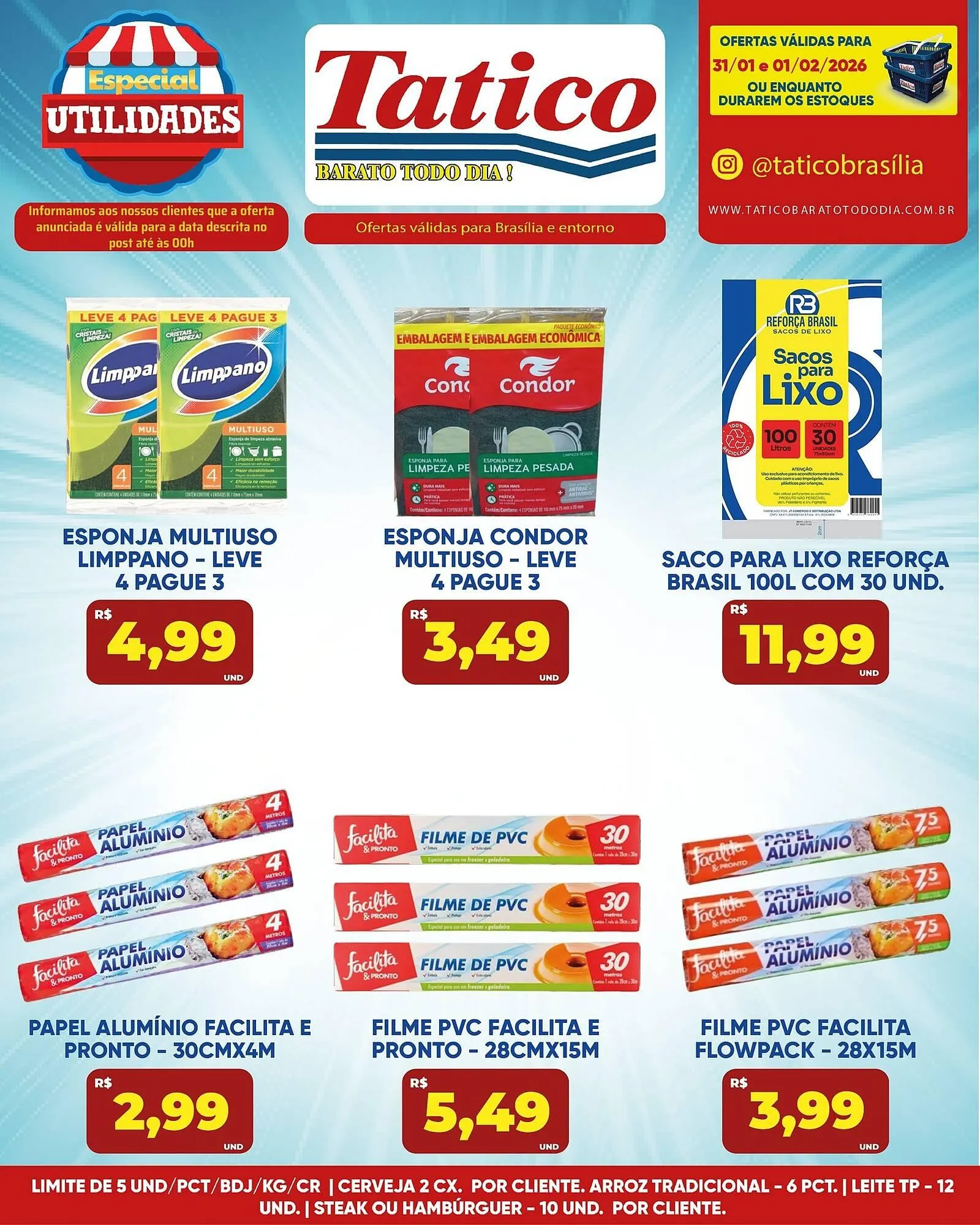 Encarte de Tabloide Tatico 31 de janeiro até 1 de fevereiro 2026 - Pagina 2