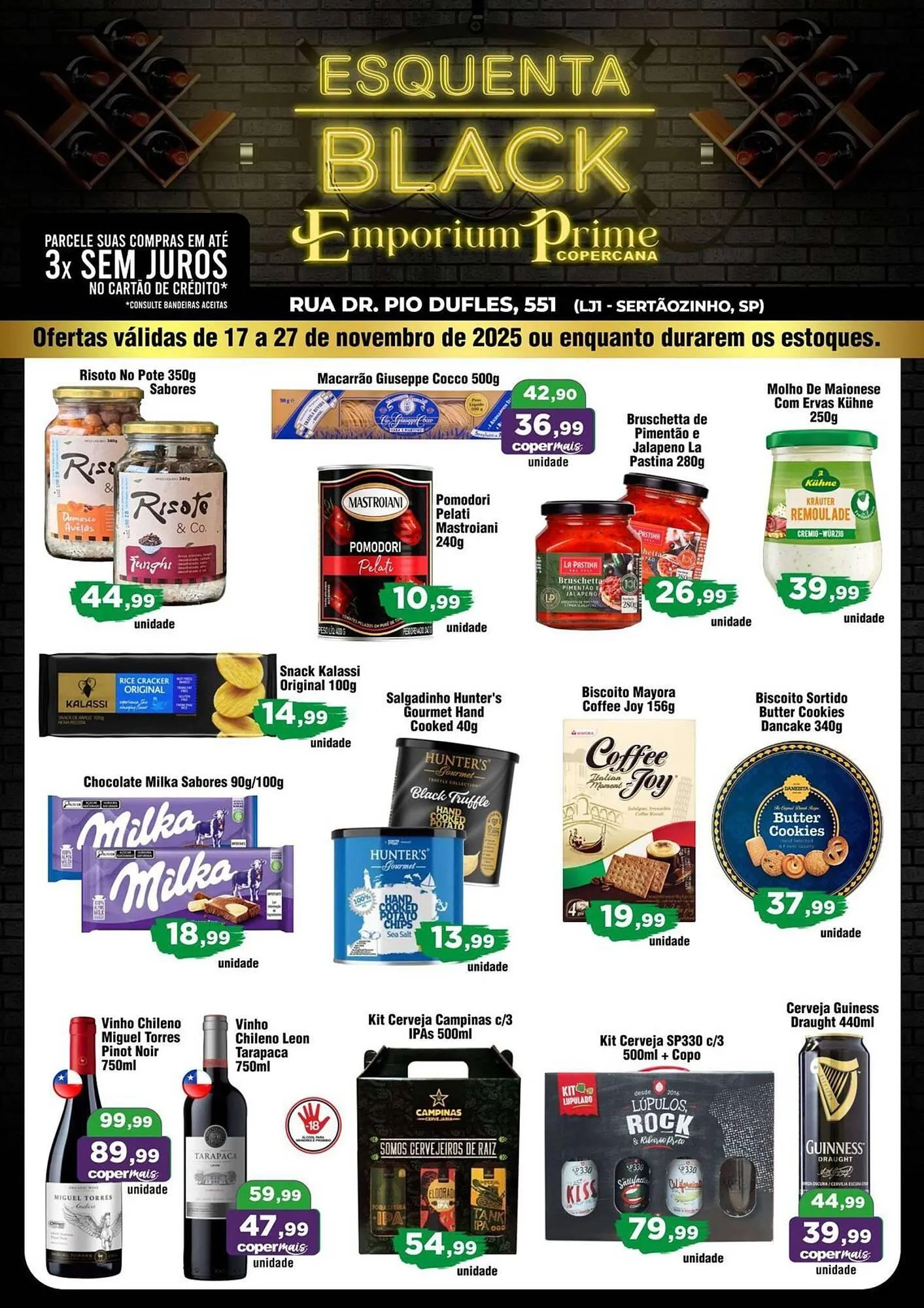 Encarte de Tabloide Copercana 17 de novembro até 27 de novembro 2025 - Pagina 1