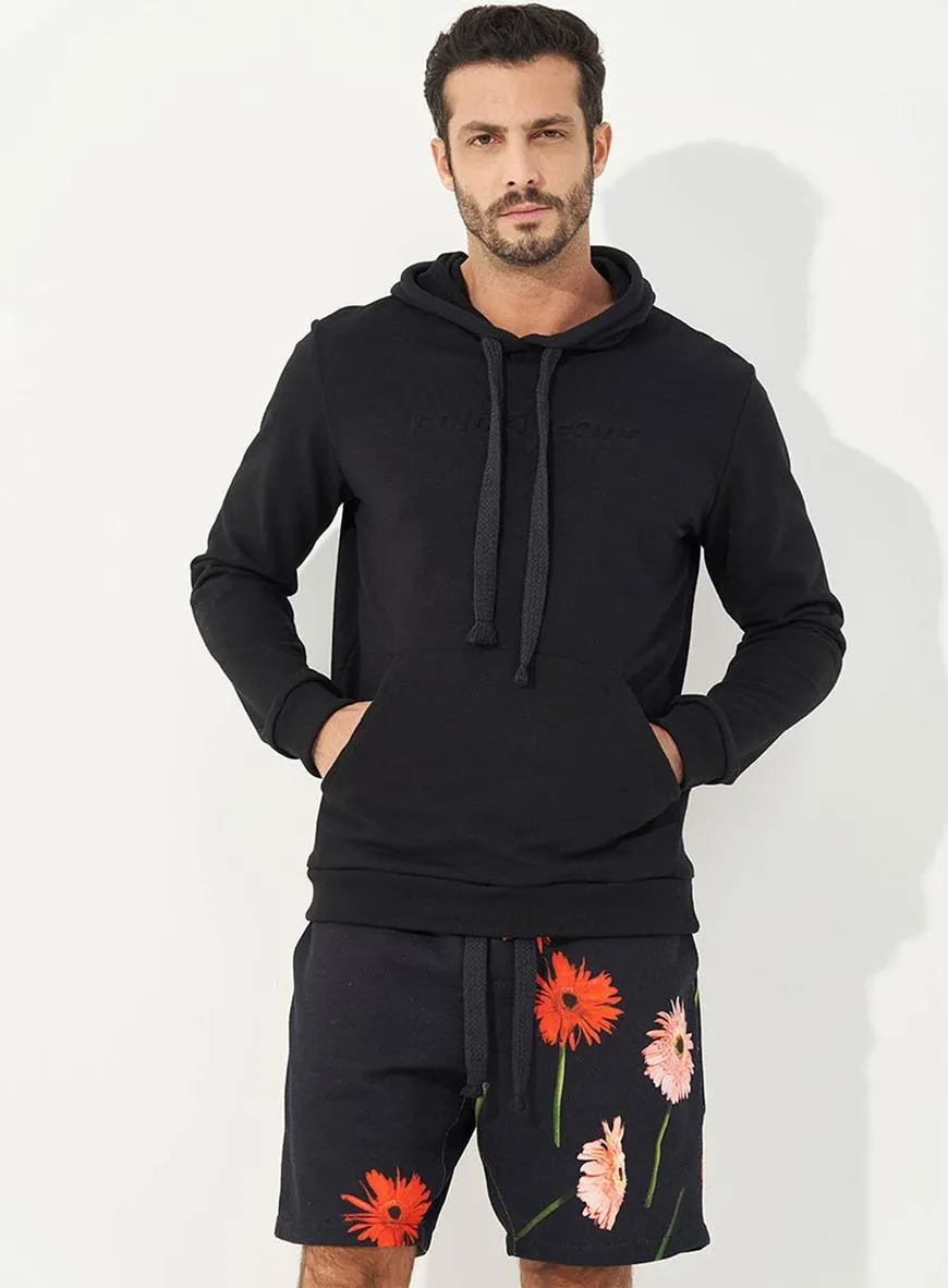 Blusão Moletom Com Capuz