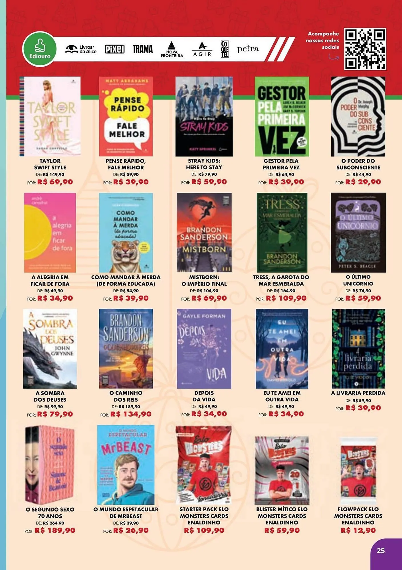 Encarte de Catálogo Livraria Leitura 3 de novembro até 28 de dezembro 2025 - Pagina 25