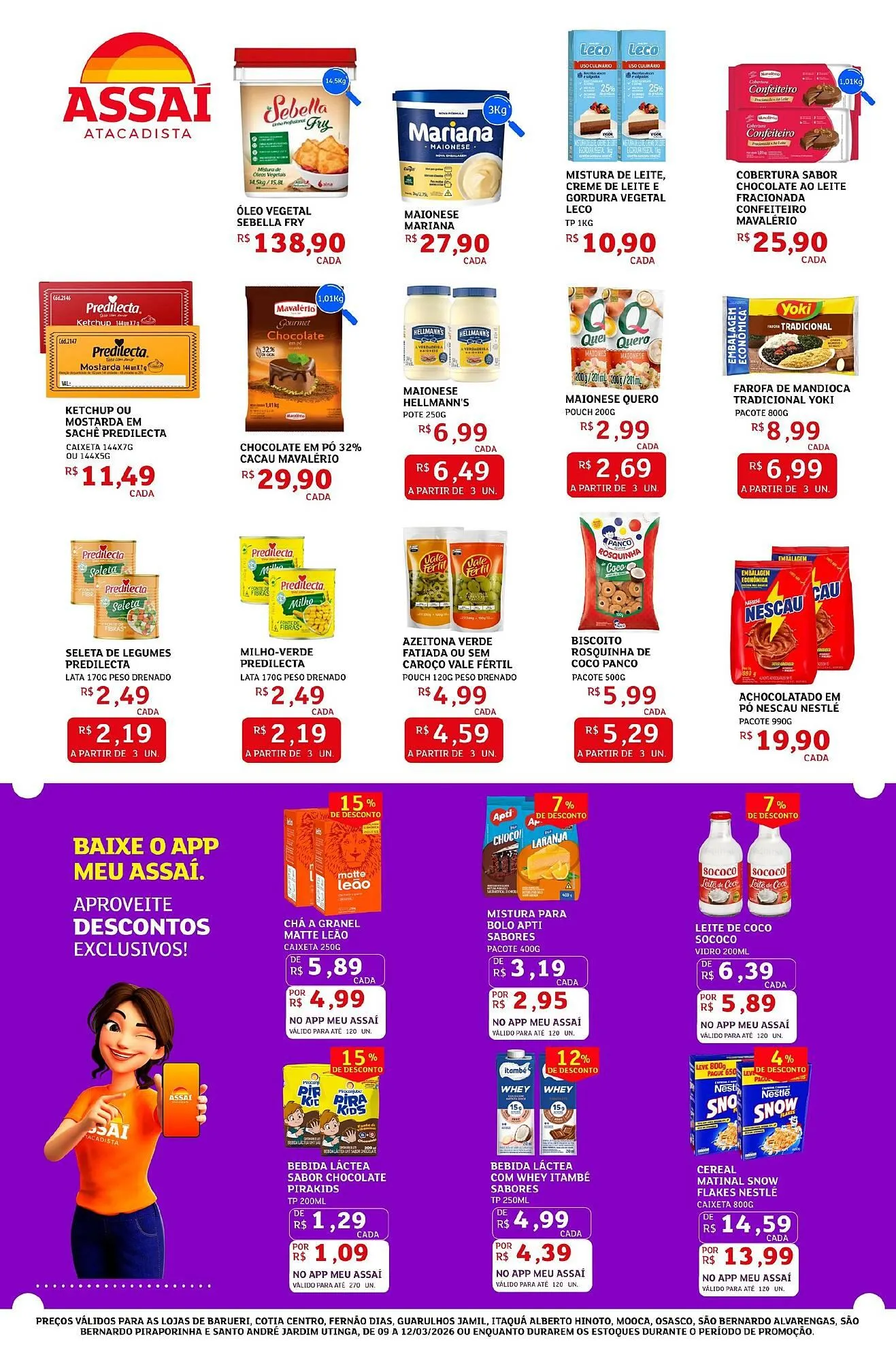 Encarte de Encarte Assaí Atacadista 9 de março até 12 de março 2026 - Pagina 2
