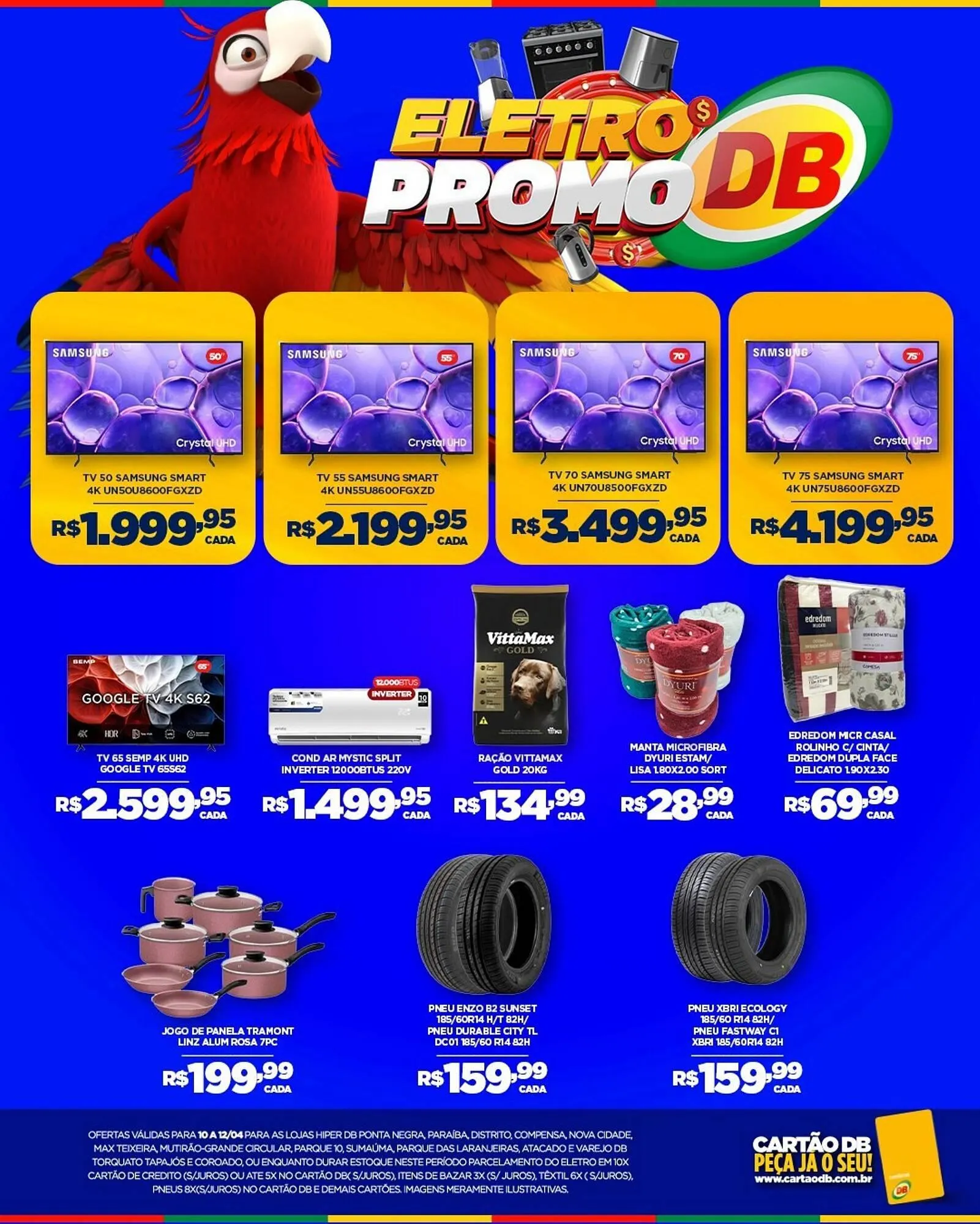 Encarte de Catálogo DB Supermercados 10 de abril até 12 de abril 2026 - Pagina 4