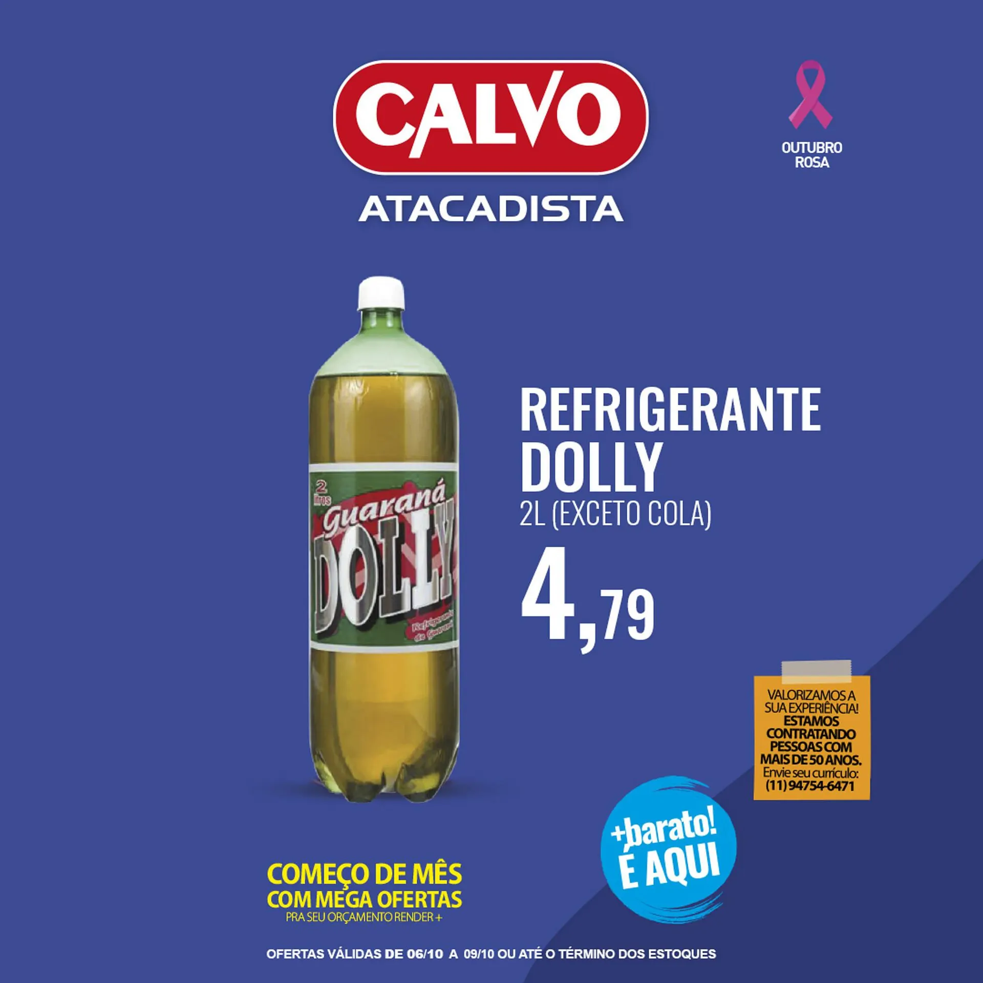 Folheto Calvo Atacadista - 1