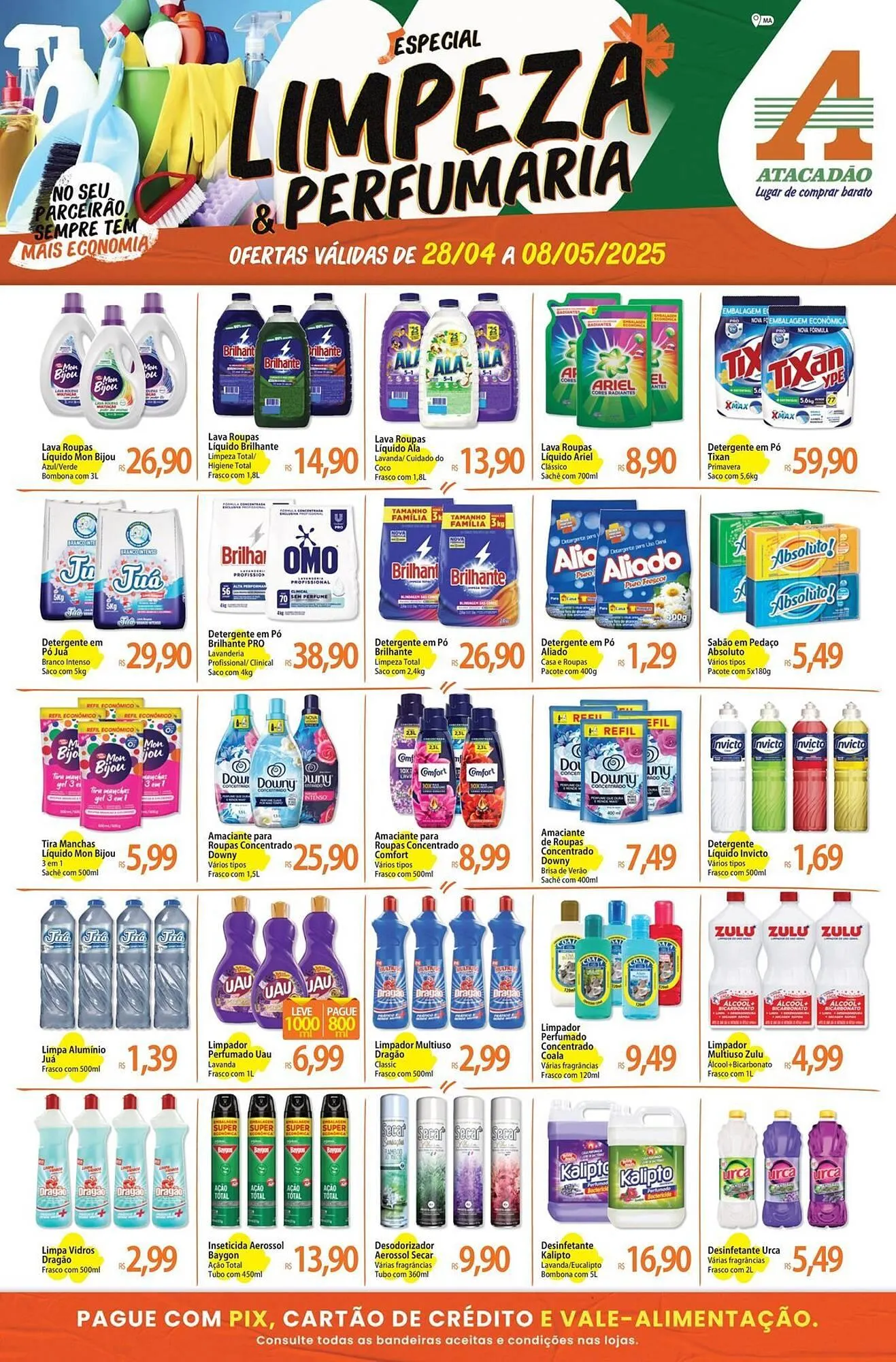 Encarte de Catálogo Atacadão 28 de abril até 8 de maio 2025 - Pagina 1