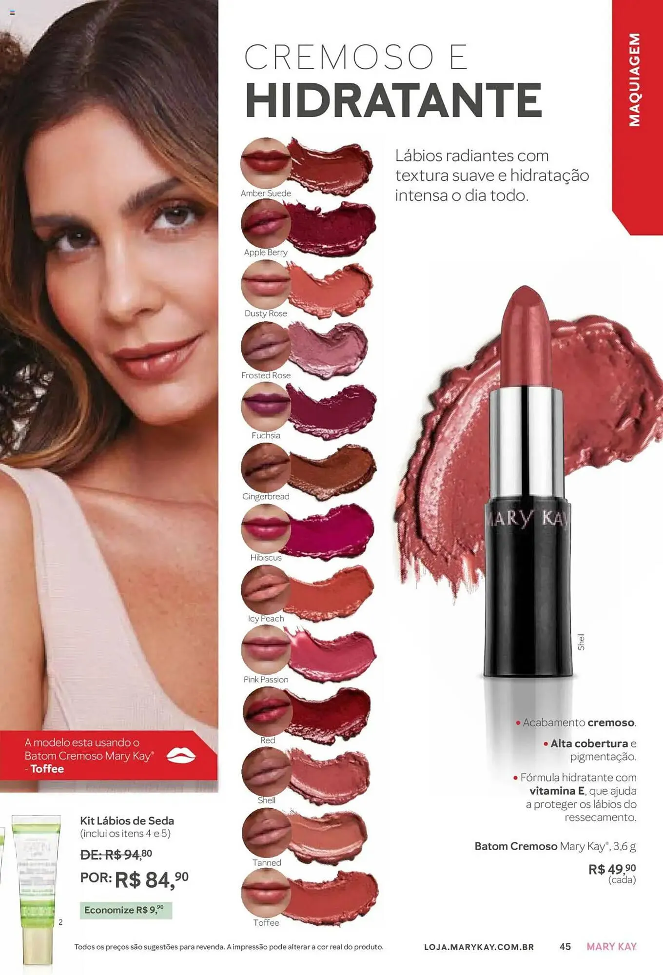 Encarte de Catálogo Mary Kay 1 de junho até 1 de julho 2025 - Pagina 45