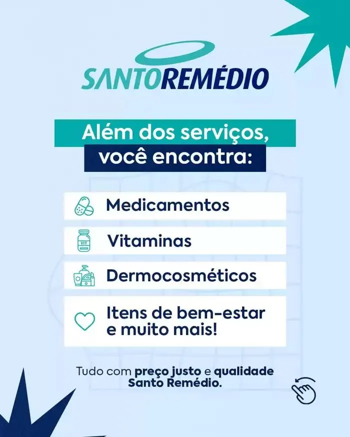 Encarte de Encarte Drogarias Santo Remedio 14 de abril até 28 de abril 2025 - Pagina 8