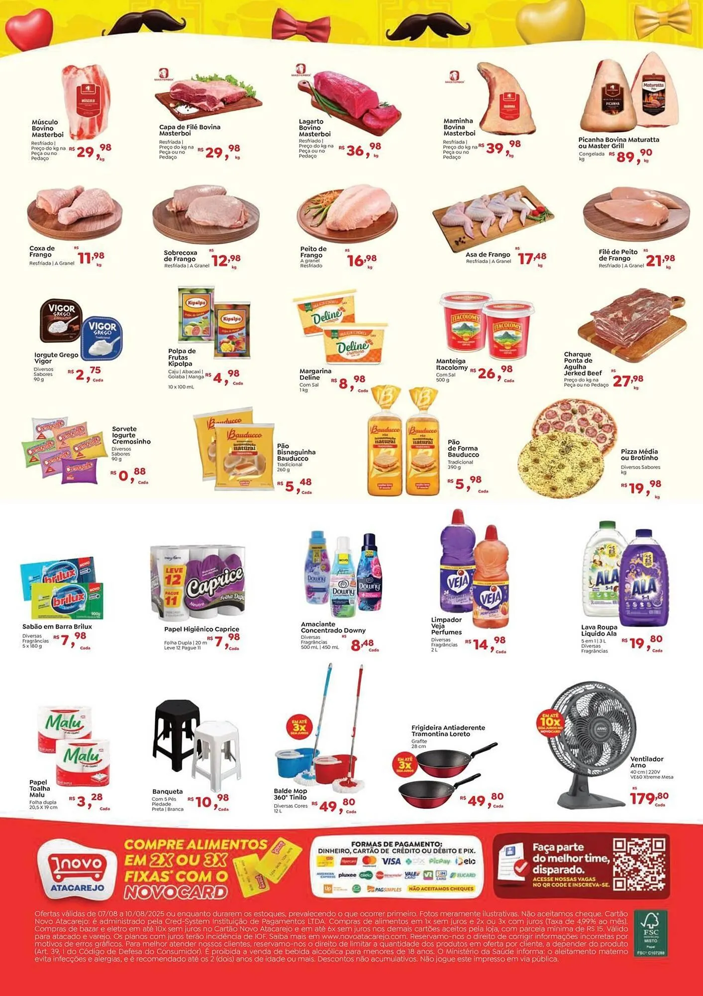 Encarte de Catálogo Novo Atacarejo 7 de agosto até 10 de agosto 2025 - Pagina 2