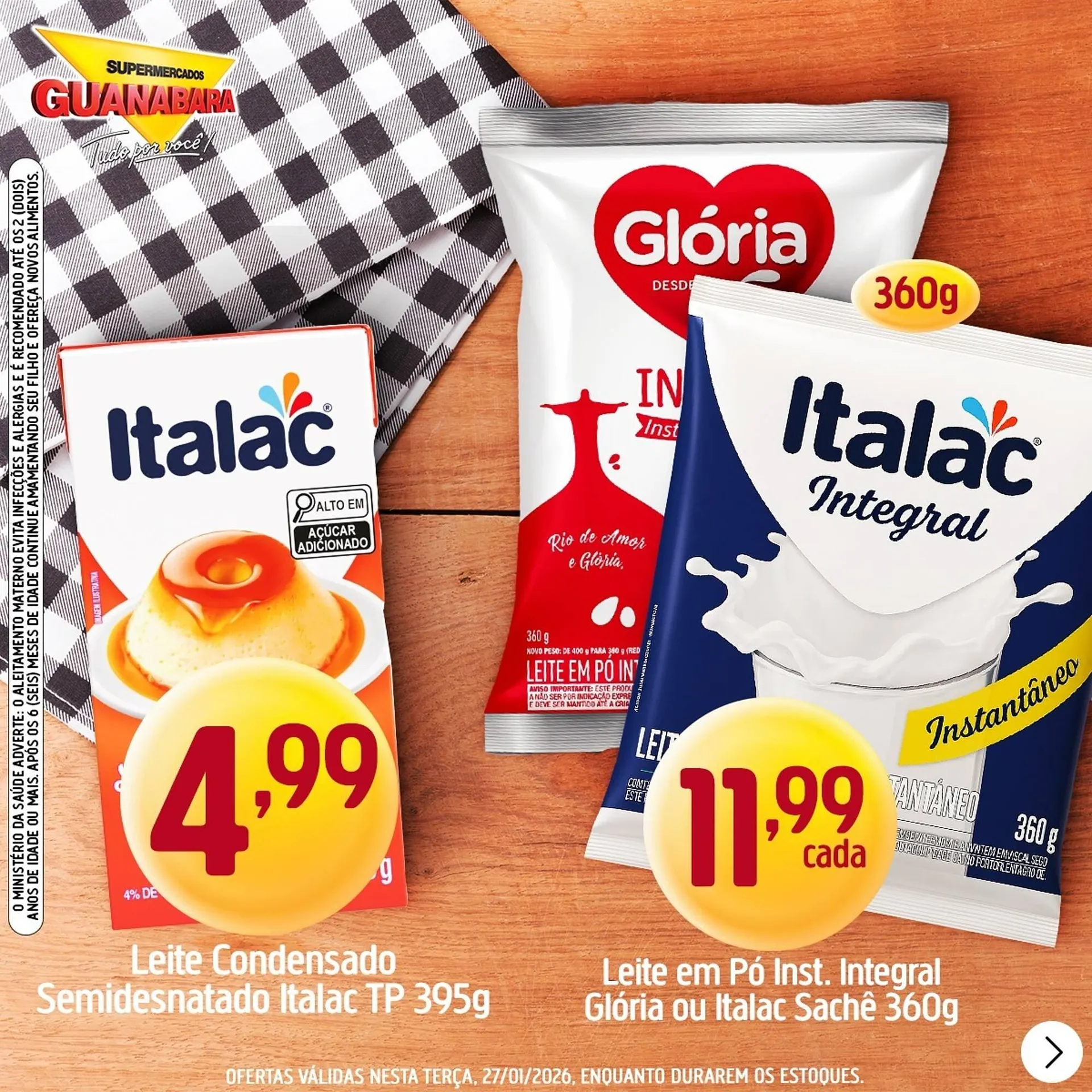 Encarte de Encarte Supermercados Guanabara 27 de janeiro até 27 de janeiro 2026 - Pagina 3
