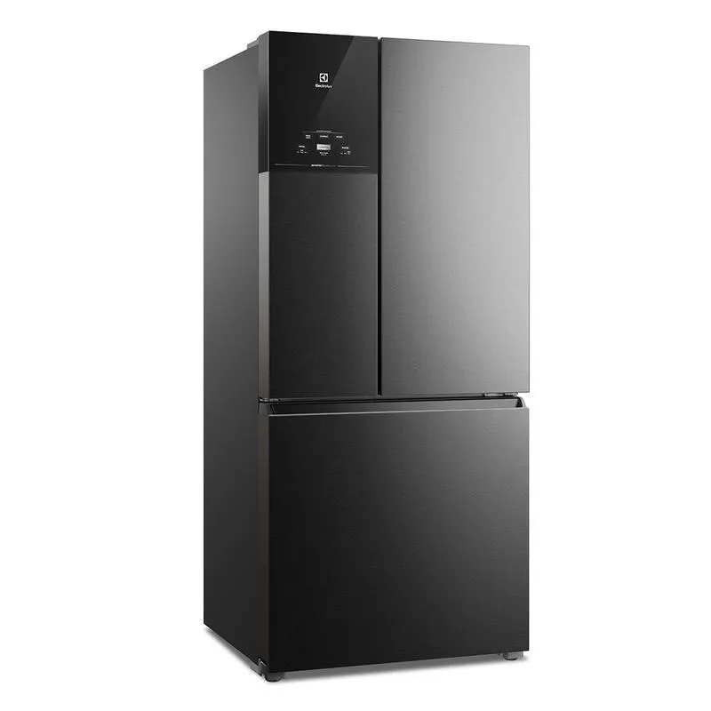 Geladeira / Refrigerador Electrolux, Inverter, 03 Portas, 590L, Preta - IM8B