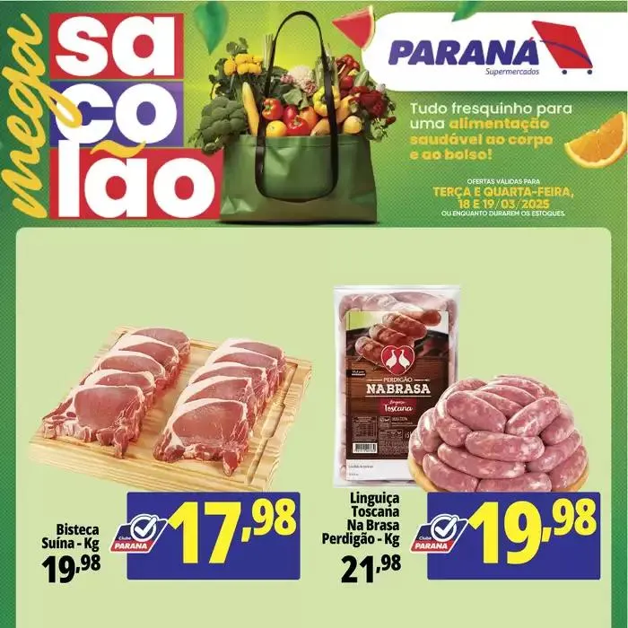 Encarte de Encarte Paraná Supermercados 18 de março até 19 de março 2025 - Pagina 4