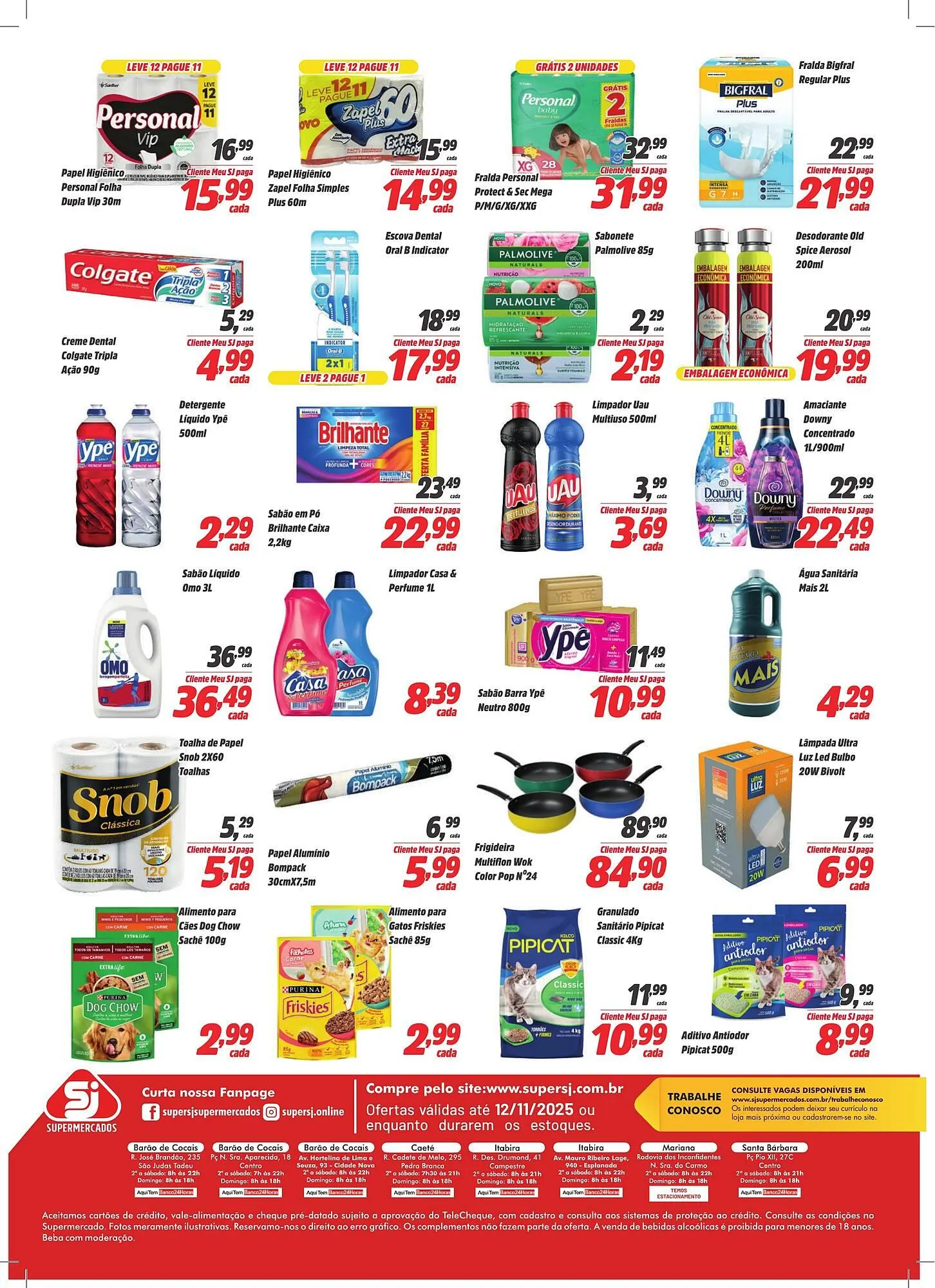Encarte de Encarte Sj Supermercados 30 de outubro até 12 de novembro 2025 - Pagina 4