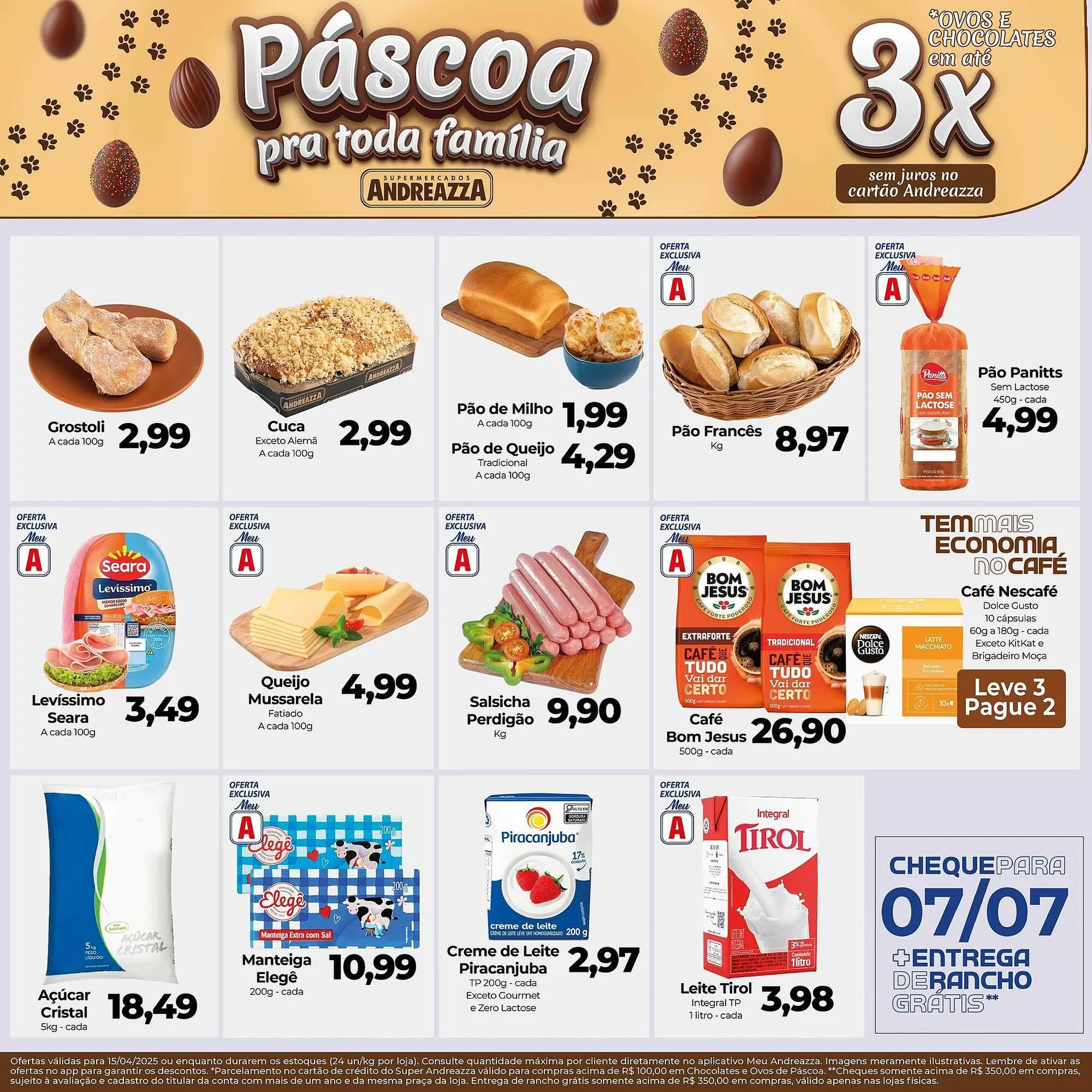 Encarte de Catálogo Supermercados Andreazza 14 de abril até 15 de abril 2025 - Pagina 4
