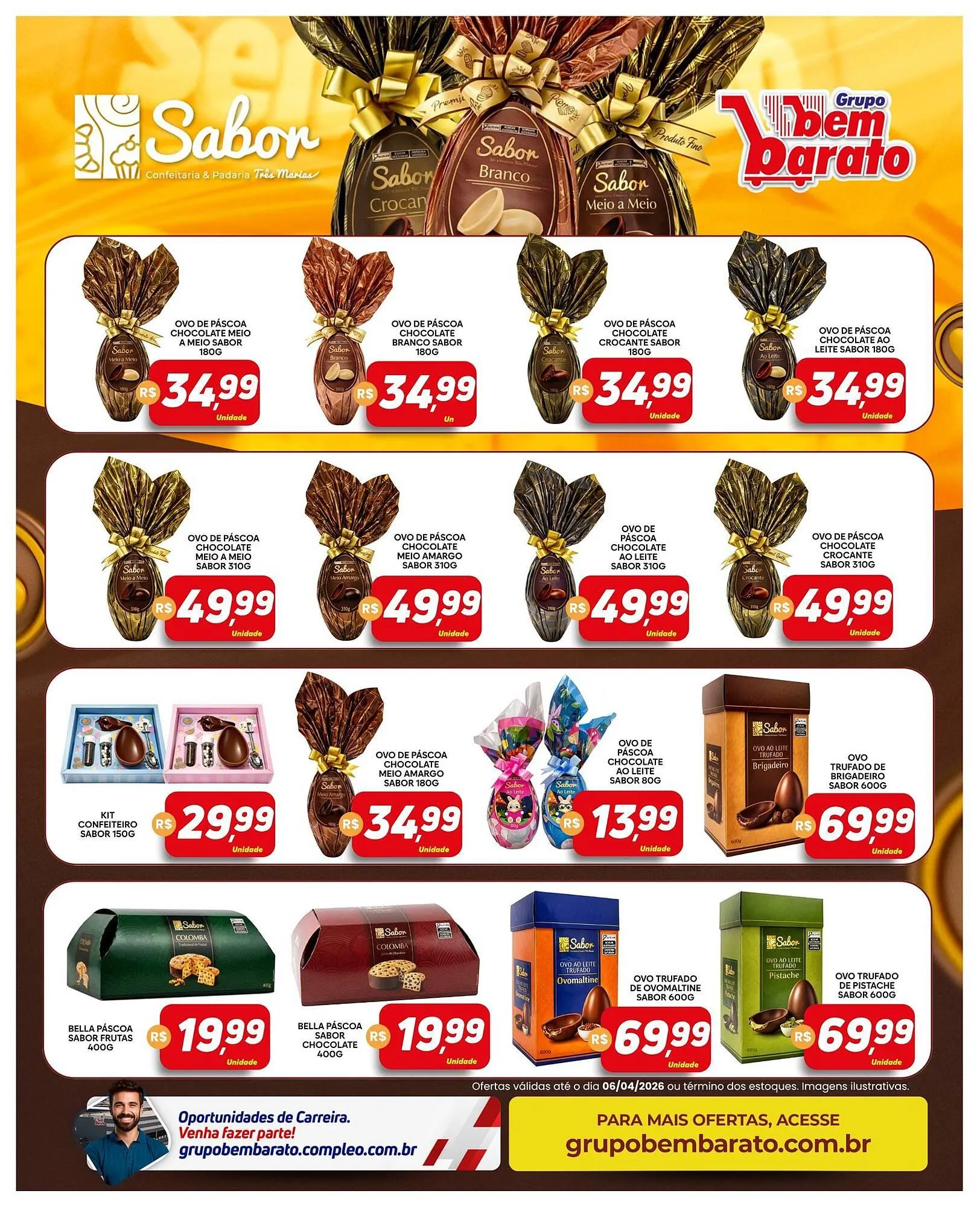 Encarte de Catálogo Supermercado Bem Barato 31 de março até 6 de abril 2026 - Pagina 4