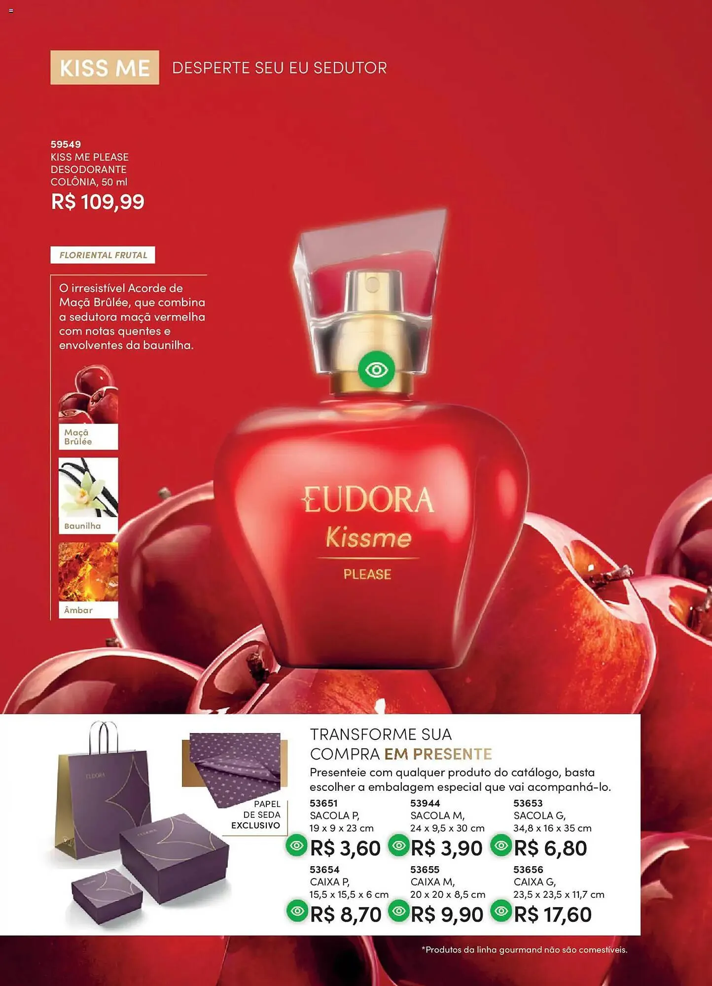 Encarte de Catálogo Eudora 17 de dezembro até 9 de janeiro 2026 - Pagina 61