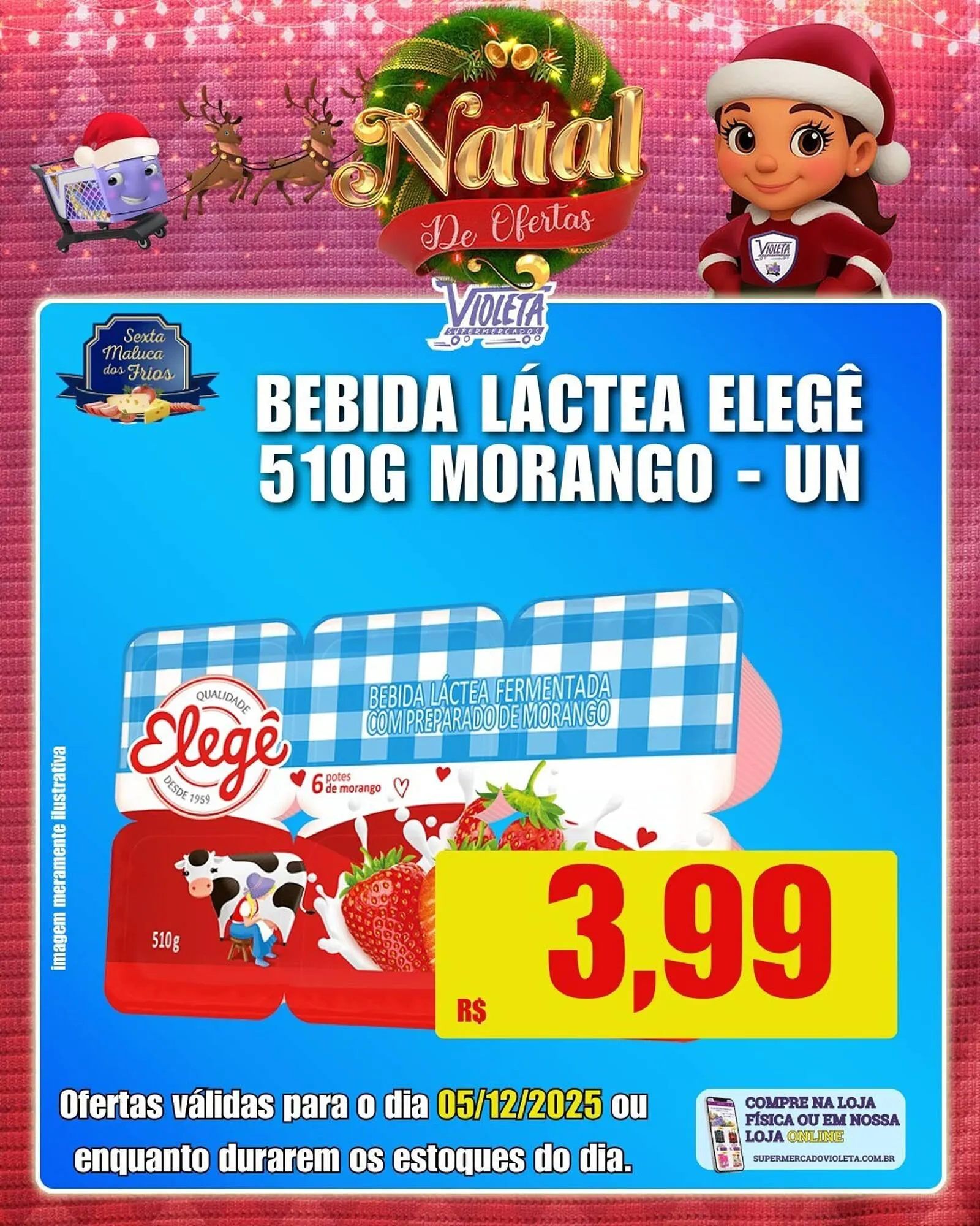 Encarte de Catálogo Violeta Supermercados 5 de dezembro até 5 de dezembro 2025 - Pagina 5