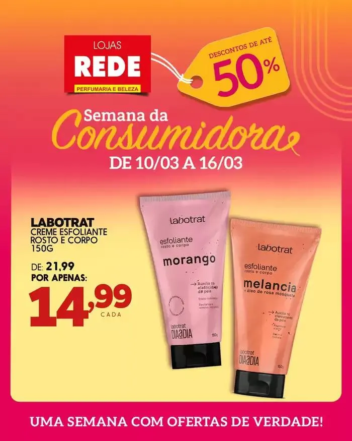 Encarte de Encarte Lojas Rede 10 de março até 16 de março 2025 - Pagina 7