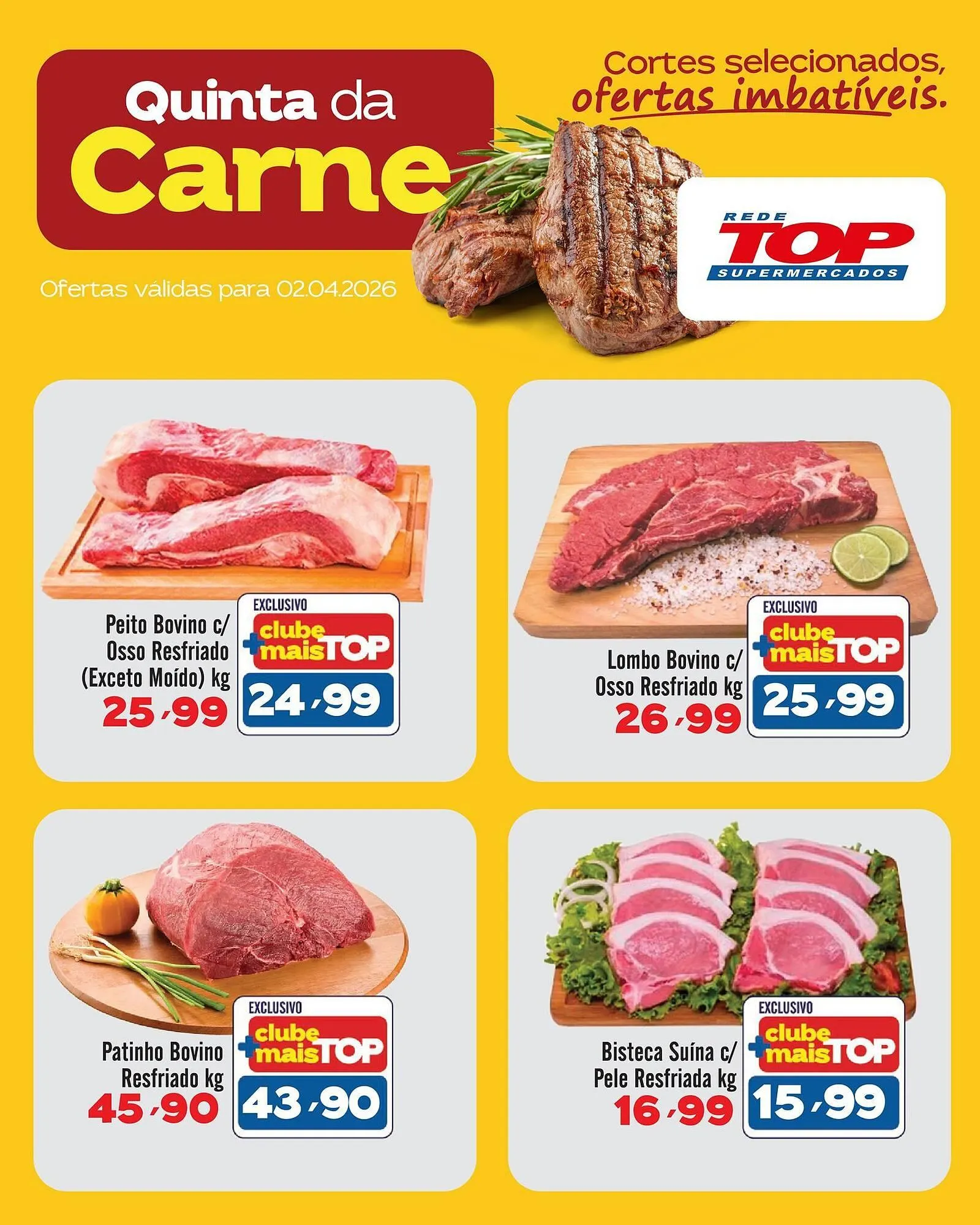 Encarte de Encarte Rede Top 2 de abril até 2 de abril 2026 - Pagina 4