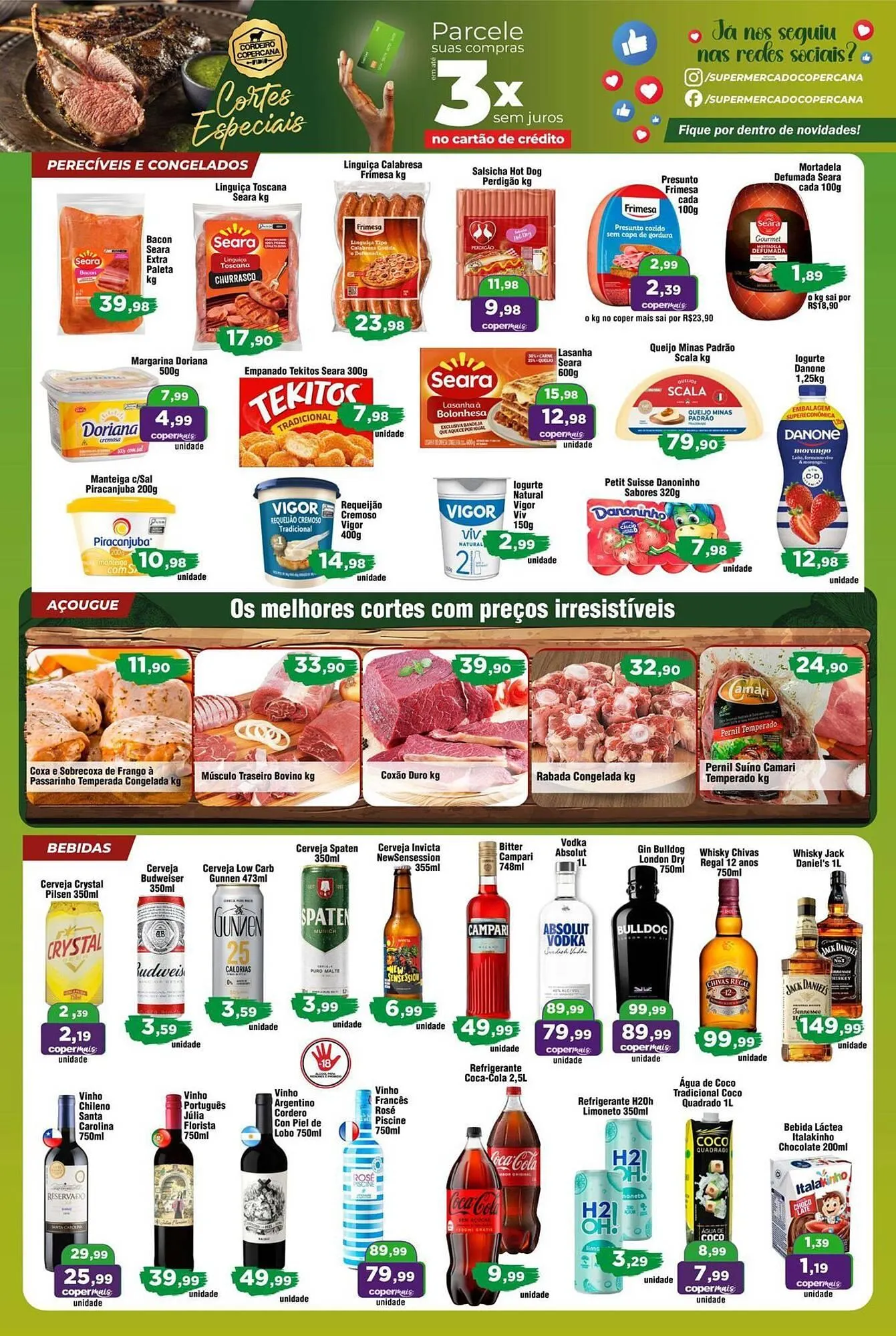 Encarte de Tabloide Copercana 9 de abril até 15 de abril 2026 - Pagina 3