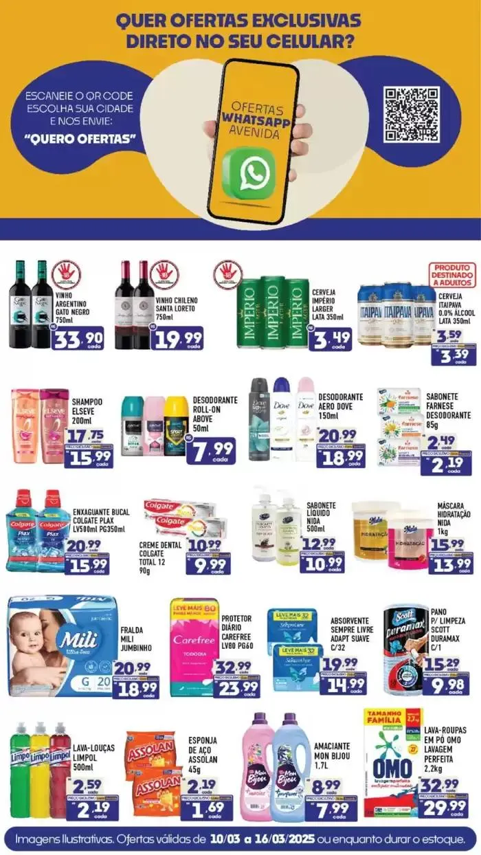 Encarte de Ótima oferta para todos os clientes 10 de março até 16 de março 2025 - Pagina 7
