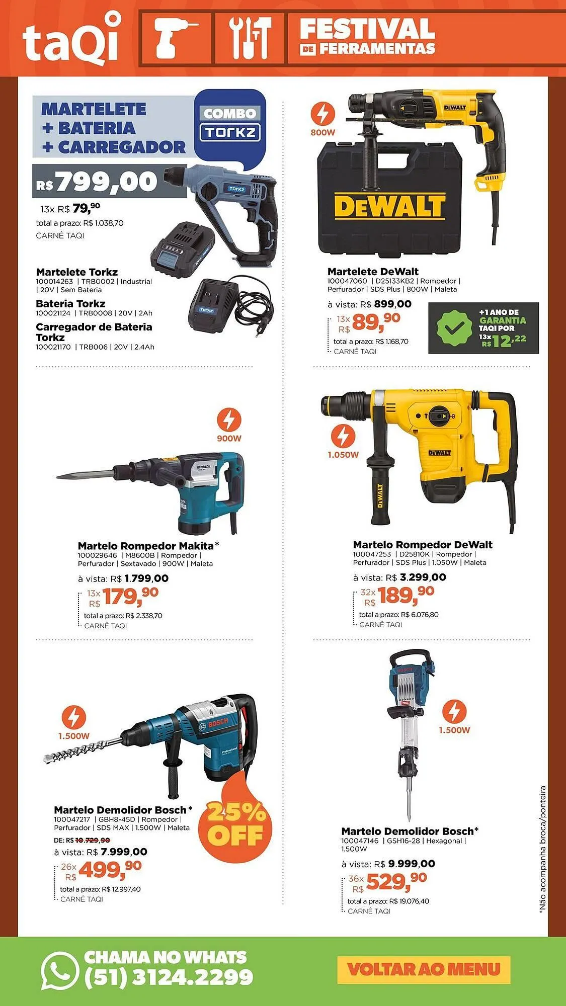 Encarte de Catálogo Lojas TaQi 13 de maio até 25 de maio 2025 - Pagina 13